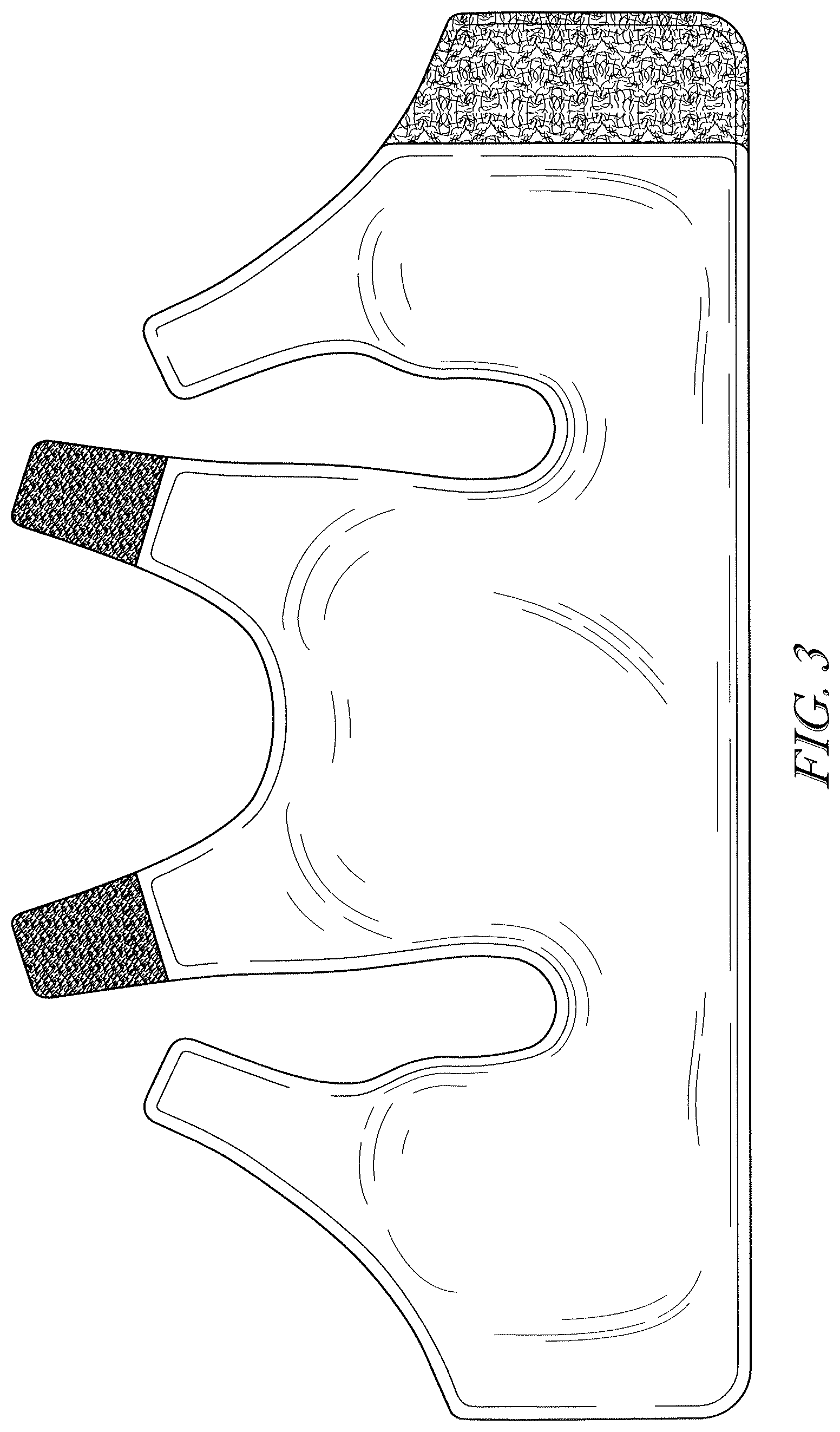 Patent USD1078063 Figure 3 – Garment for respiratory therapy