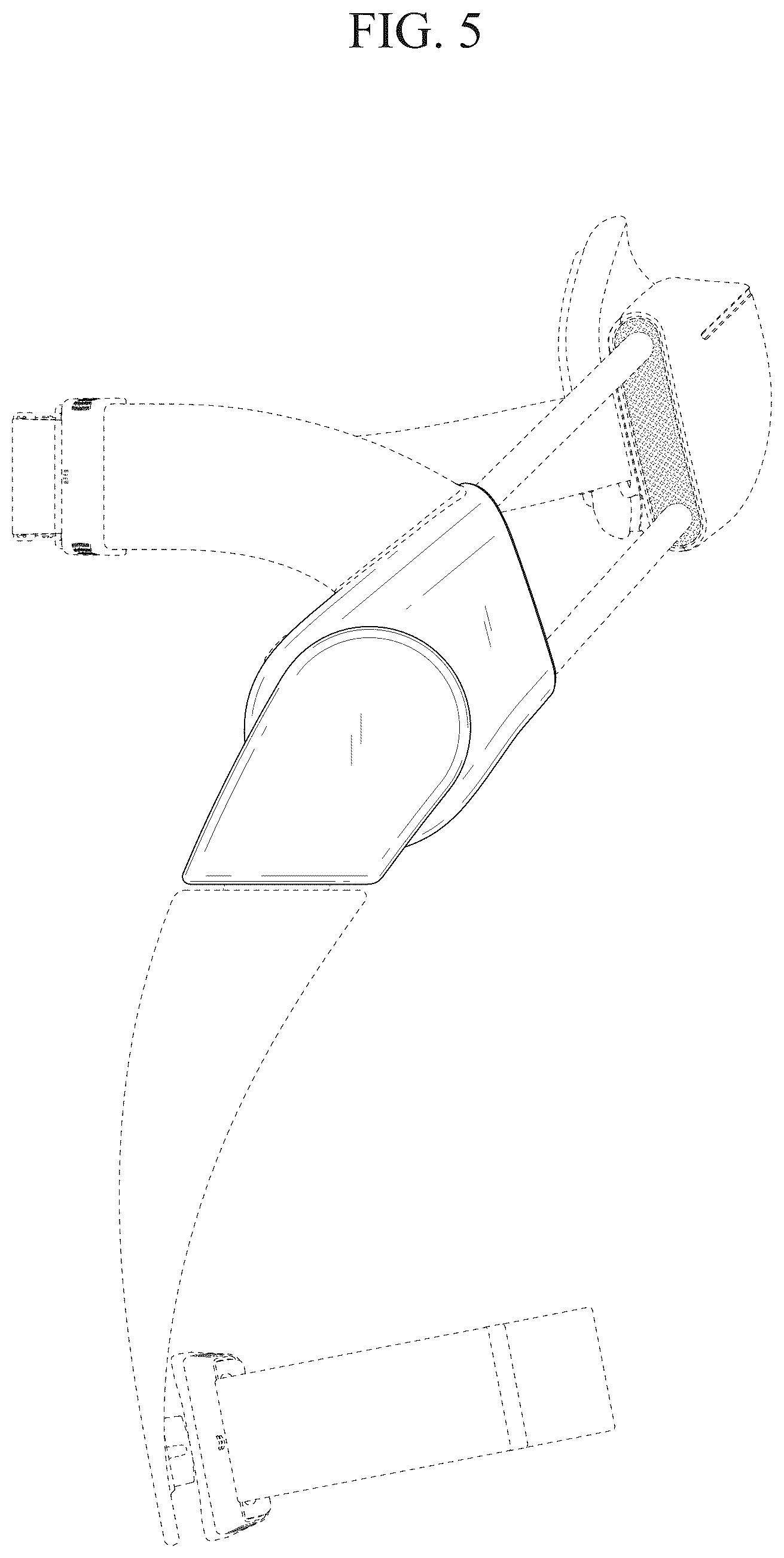 Patent USD1078065 Figure 5 – Wearable robot