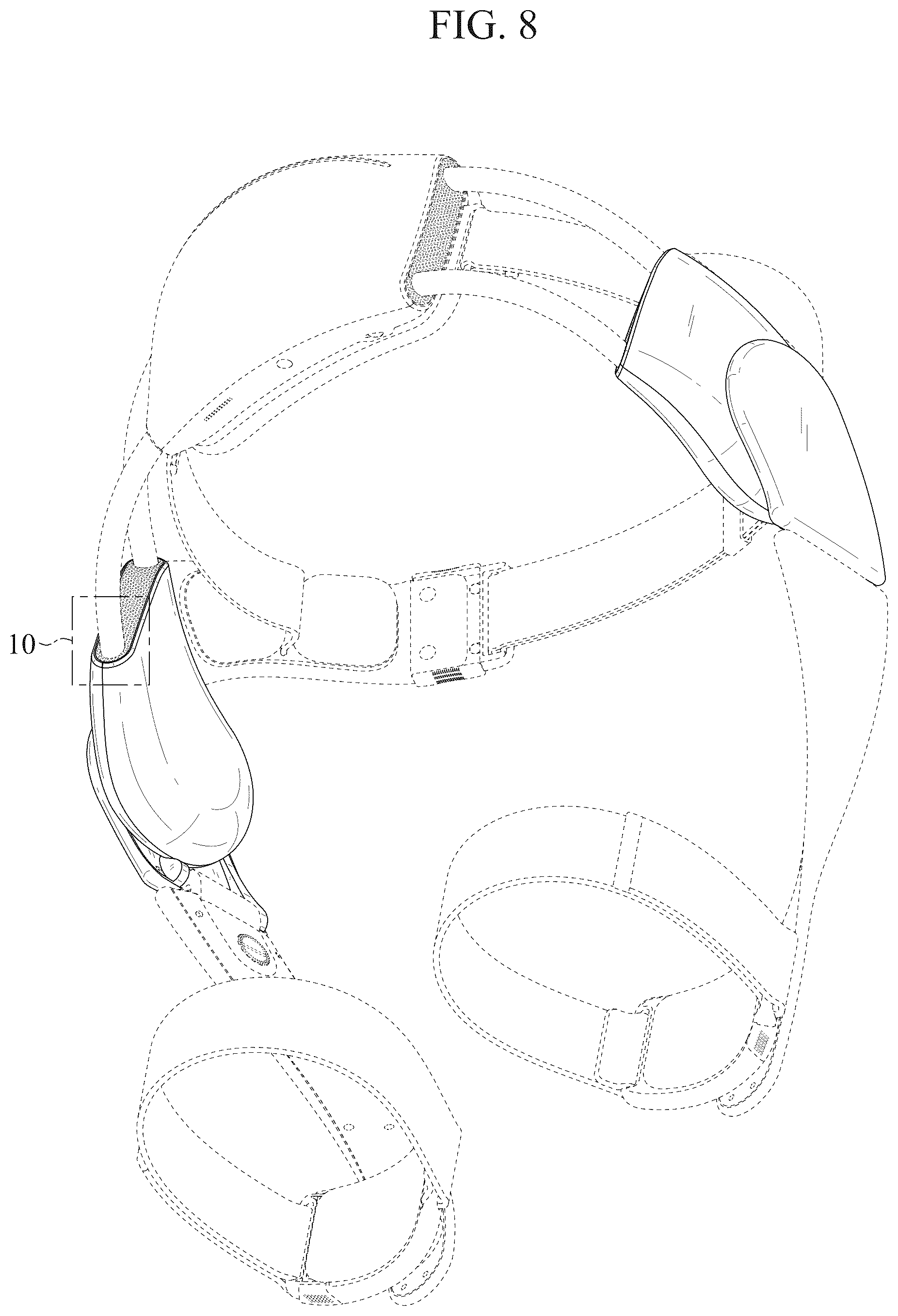 Patent USD1078065 Figure 8 – Wearable robot