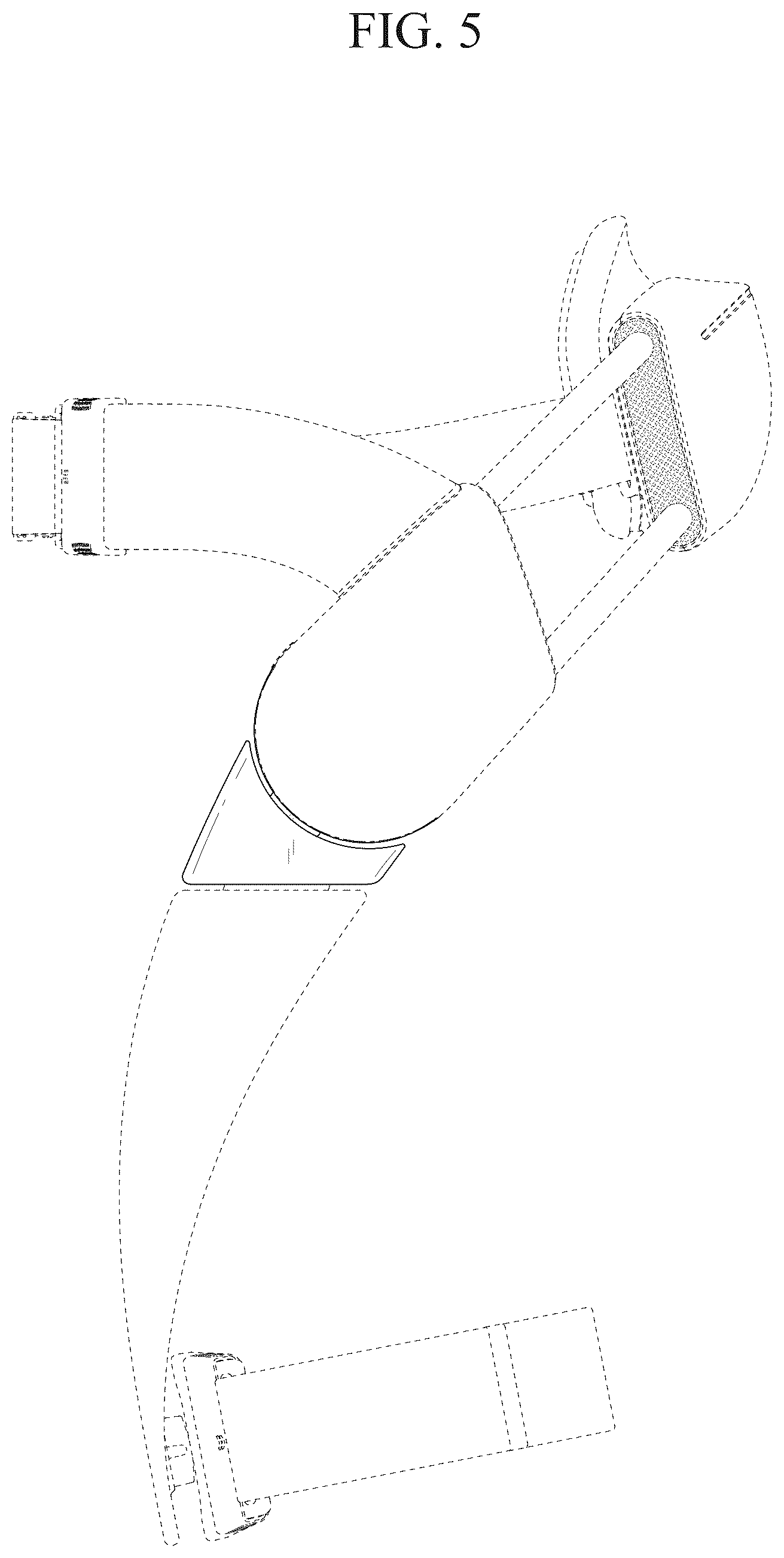 Patent USD1078066 Figure 5 – Wearable robot