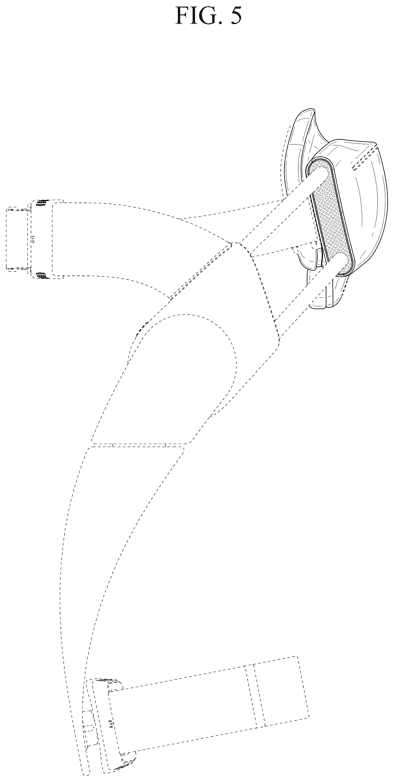 Patent USD1078067 Figure 5 – Wearable robot