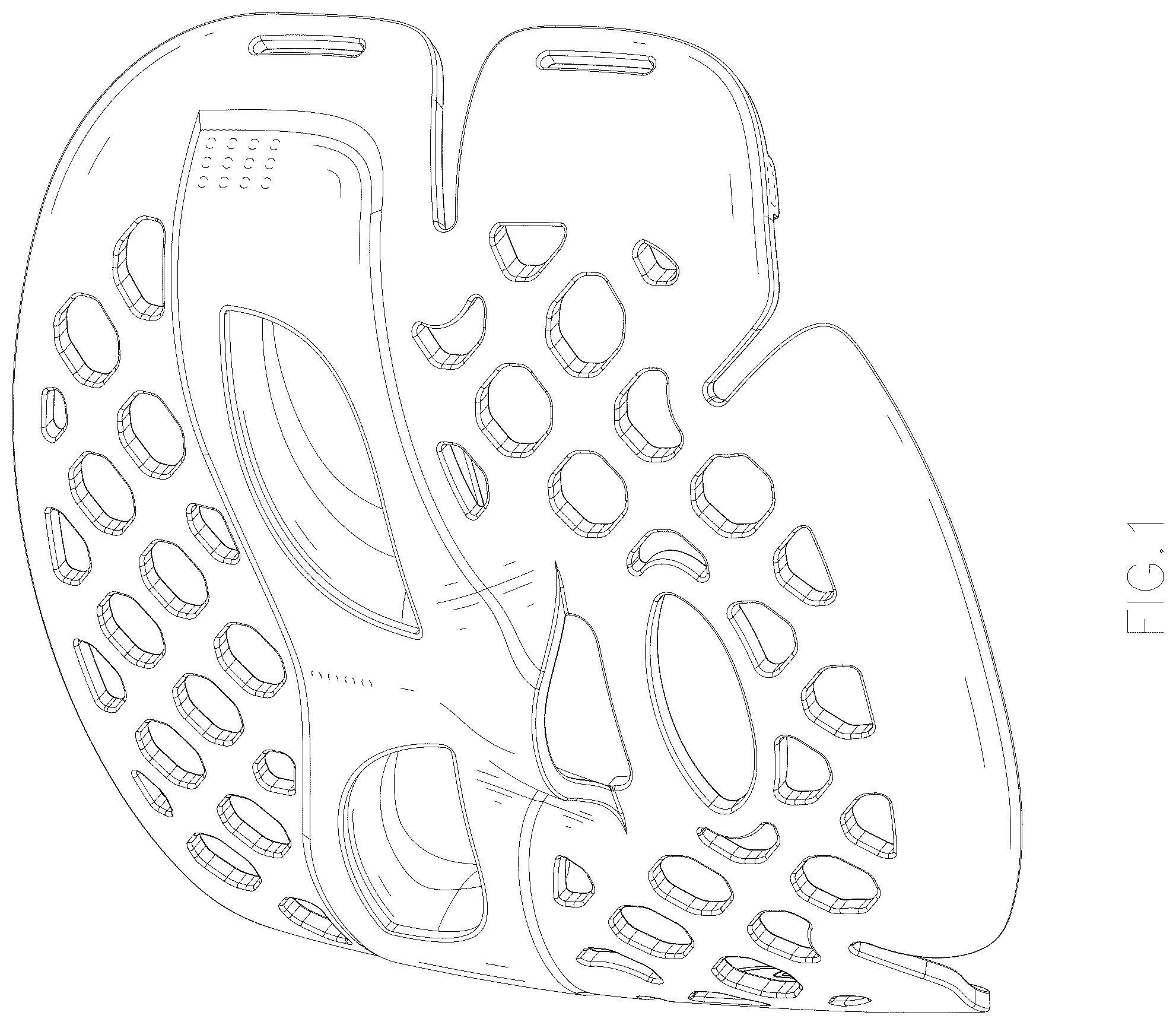 Patent USD1078073 Figure 1 – Led mask
