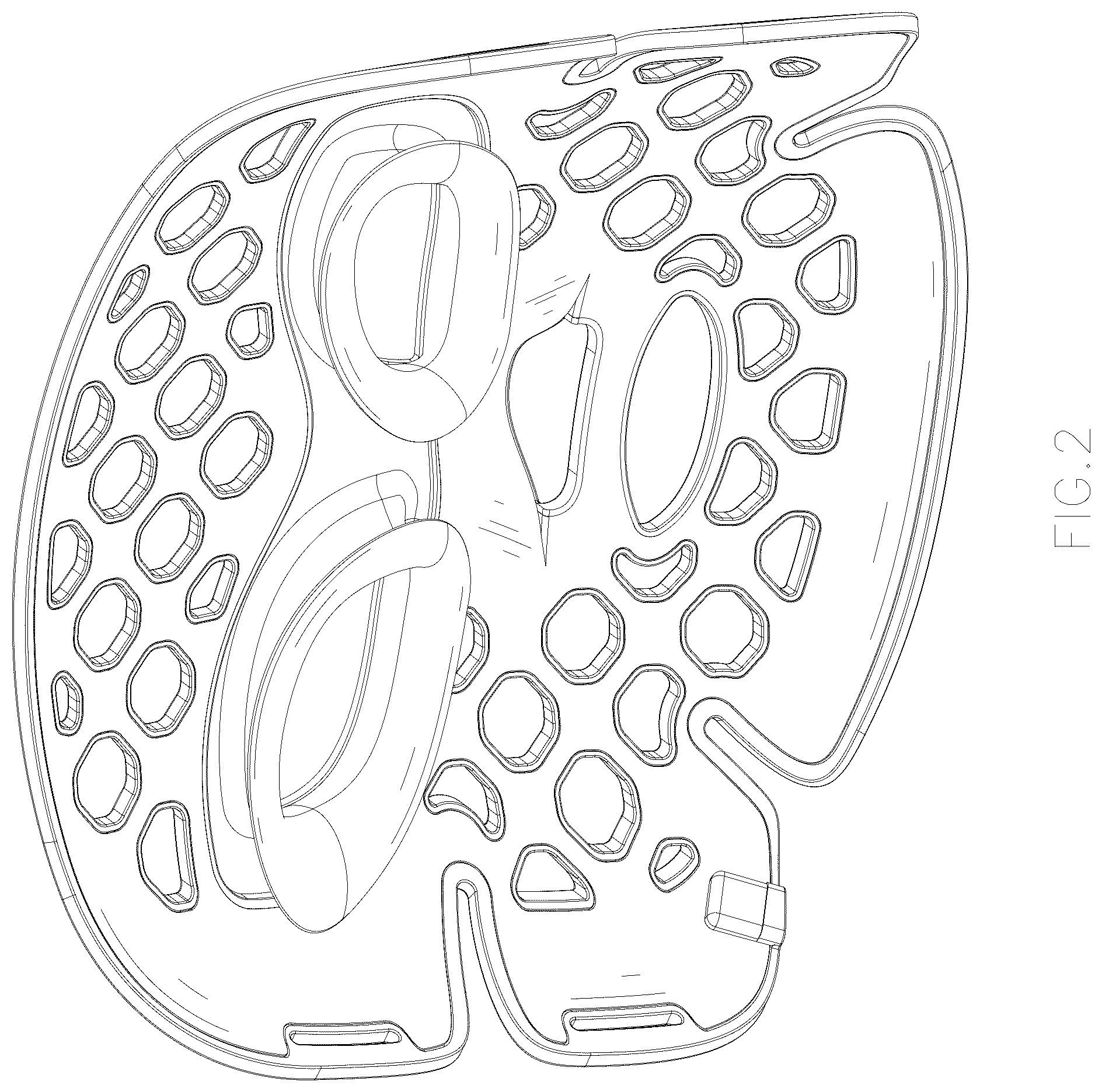 Patent USD1078073 Figure 2 – Led mask
