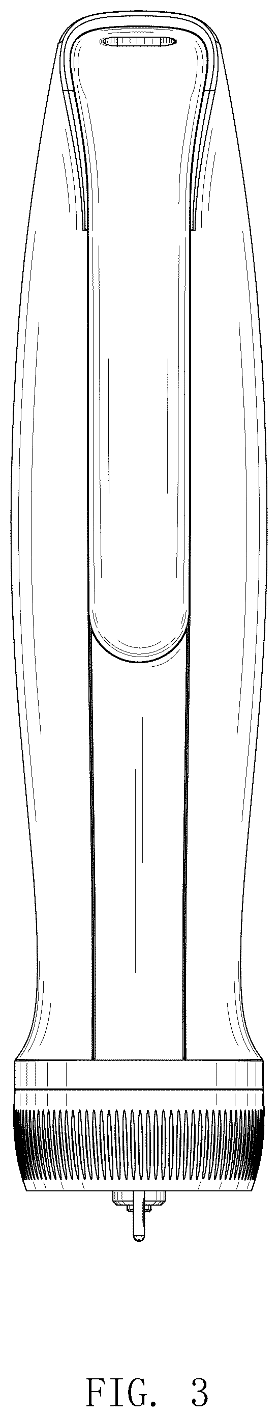 Patent USD1078074 Figure 3 – Beauty apparatus