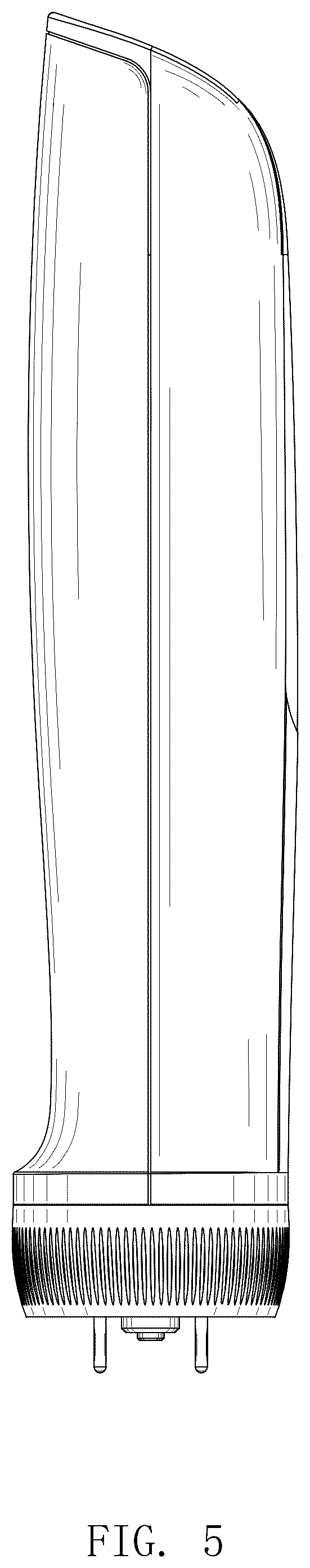 Patent USD1078074 Figure 5 – Beauty apparatus