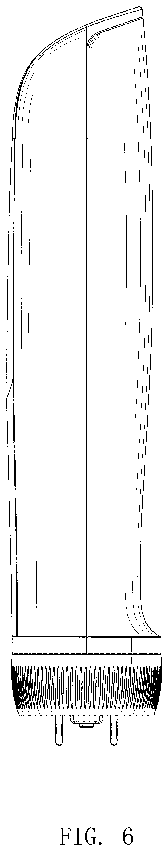 Patent USD1078074 Figure 6 – Beauty apparatus