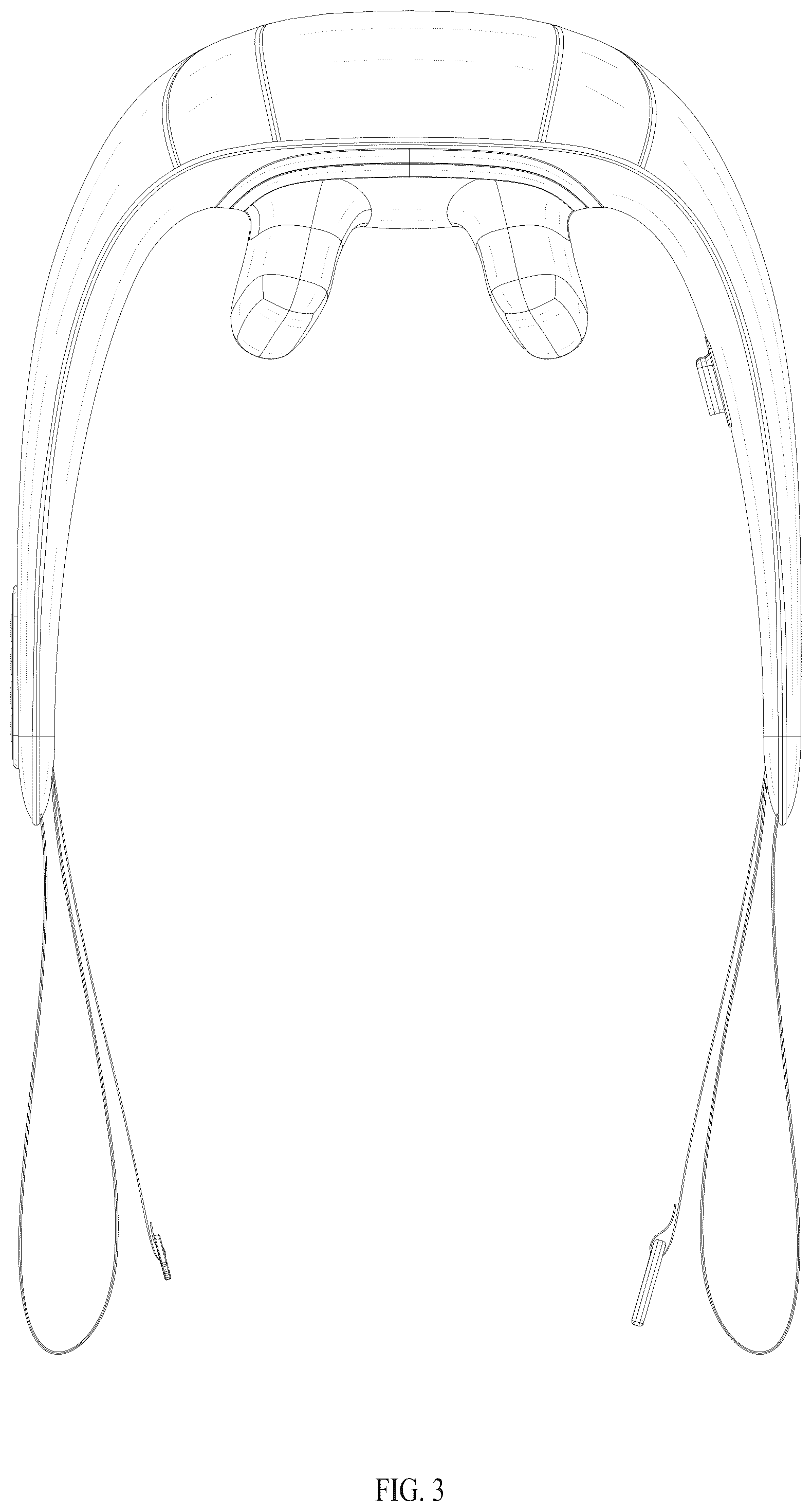 Patent USD1078076 Figure 3 – Massage shoulder strap