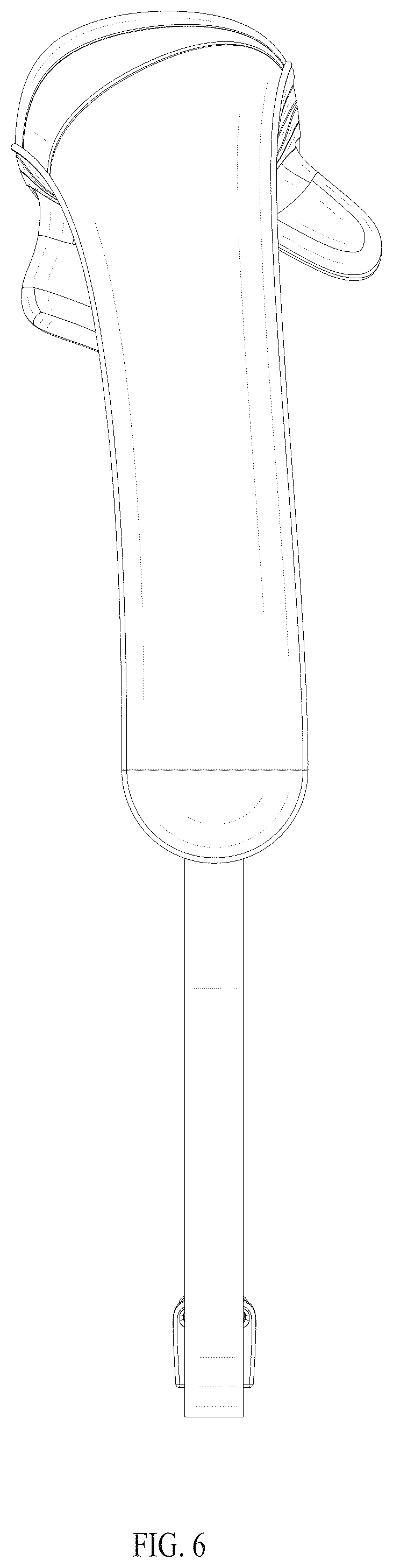 Patent USD1078076 Figure 6 – Massage shoulder strap