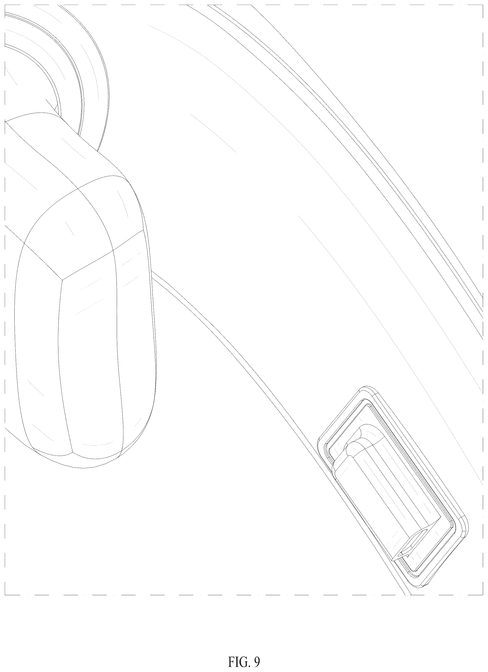 Patent USD1078076 Figure 8 – Massage shoulder strap