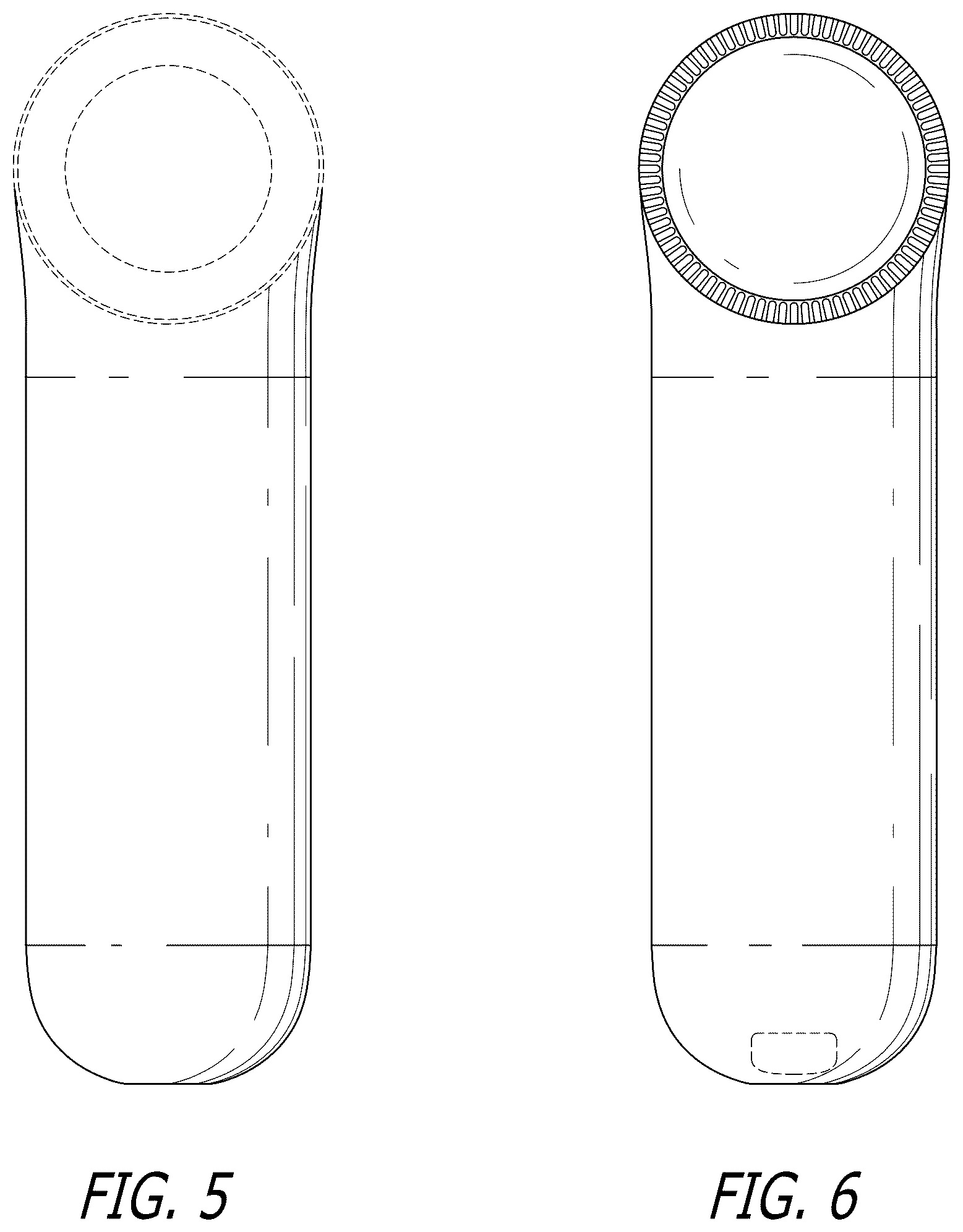 Patent USD1078077 Figure 5 – Percussion massager