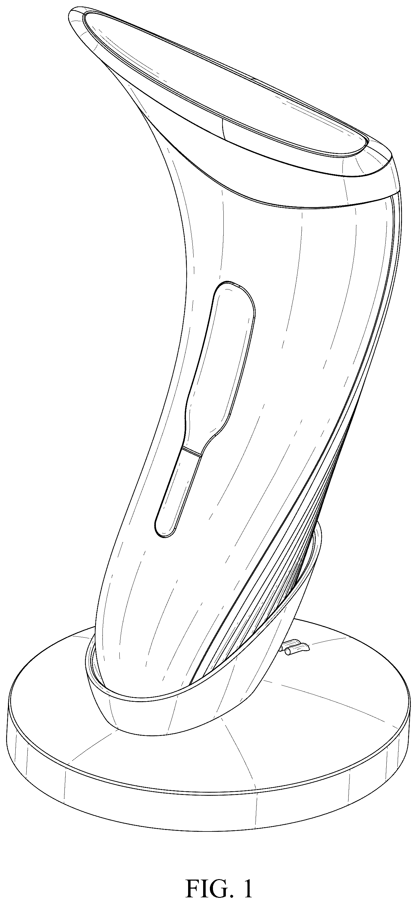 Patent USD1078078 Figure 1 – Neck massager