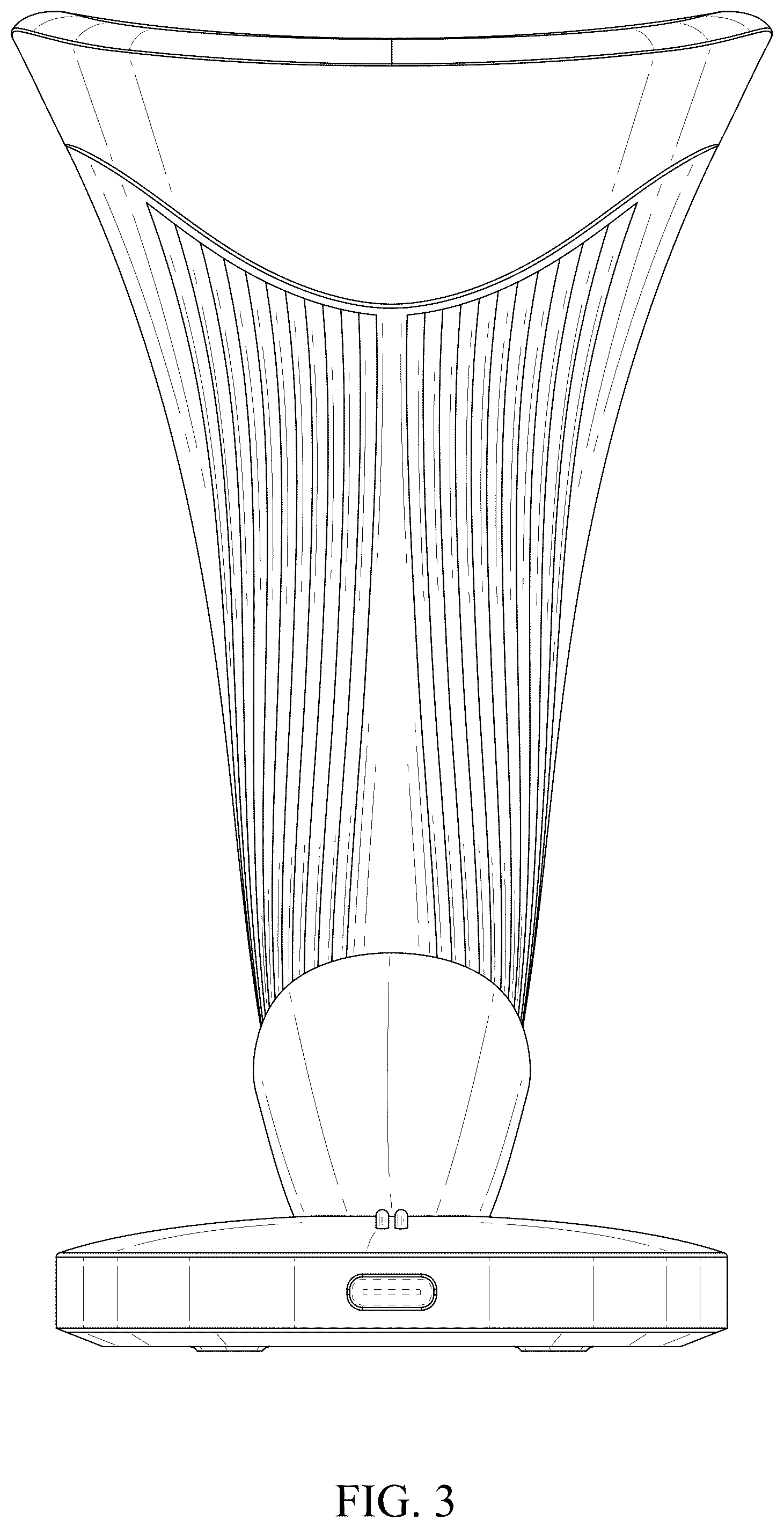 Patent USD1078078 Figure 3 – Neck massager