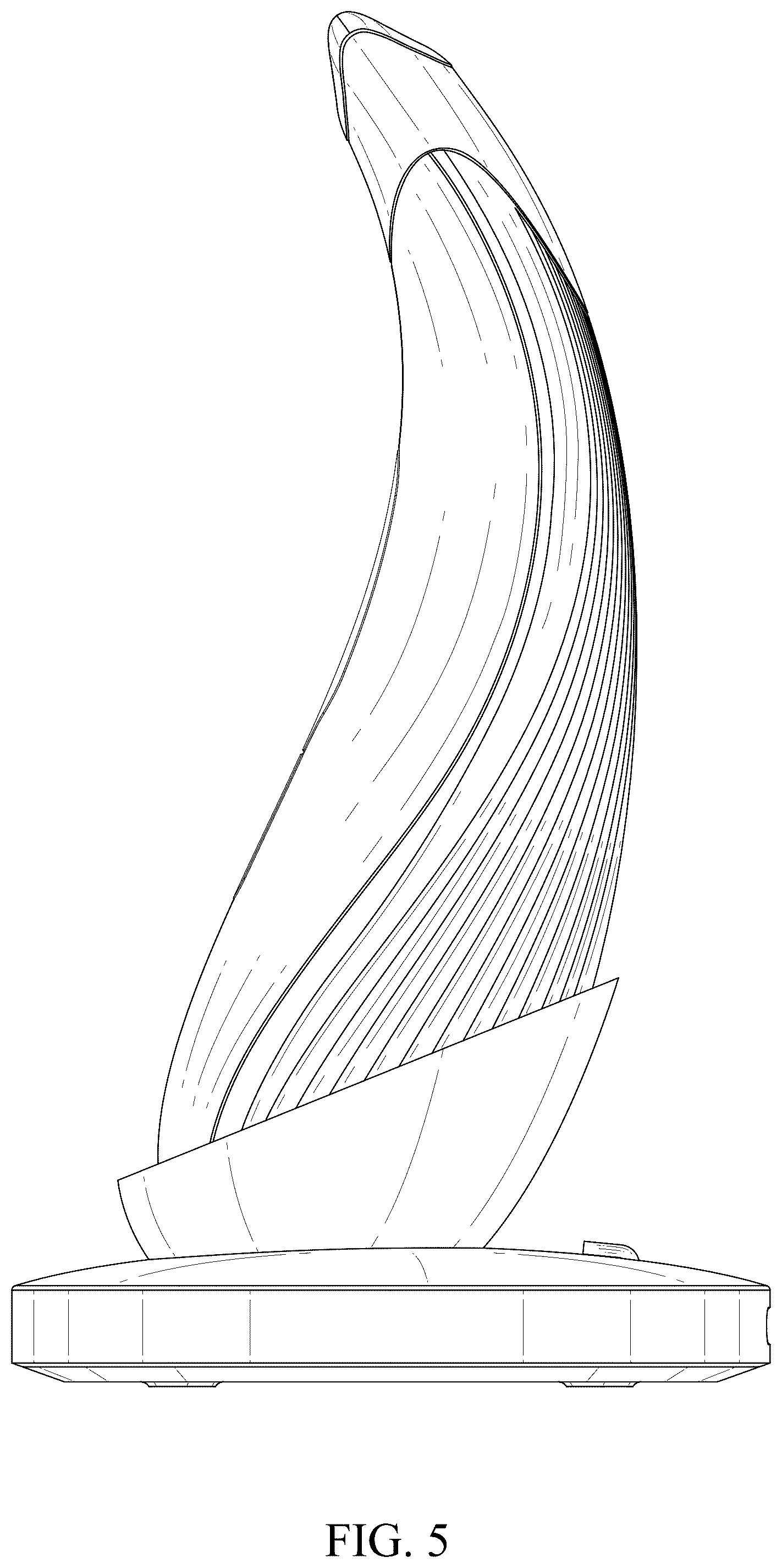 Patent USD1078078 Figure 5 – Neck massager