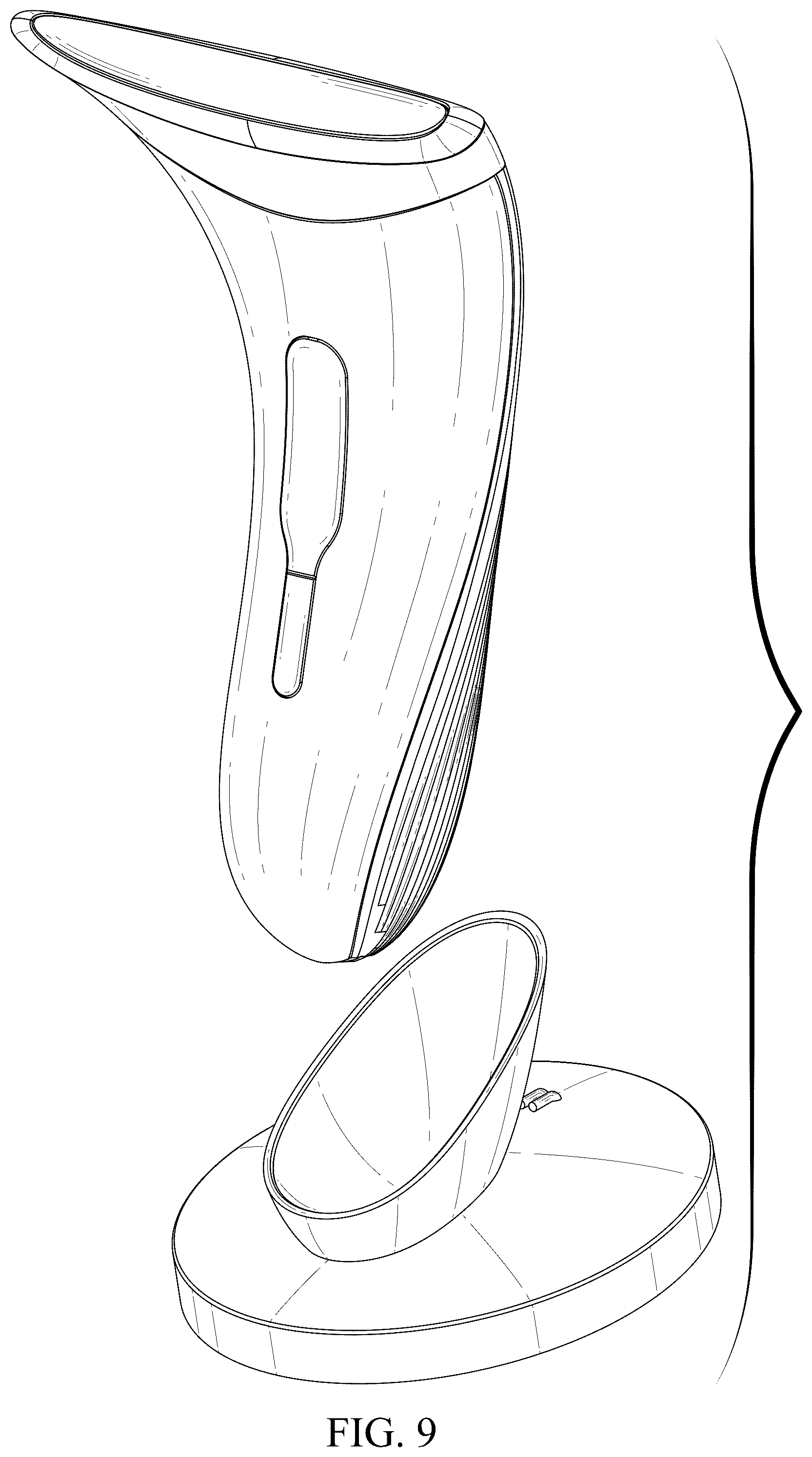 Patent USD1078078 Figure 9 – Neck massager