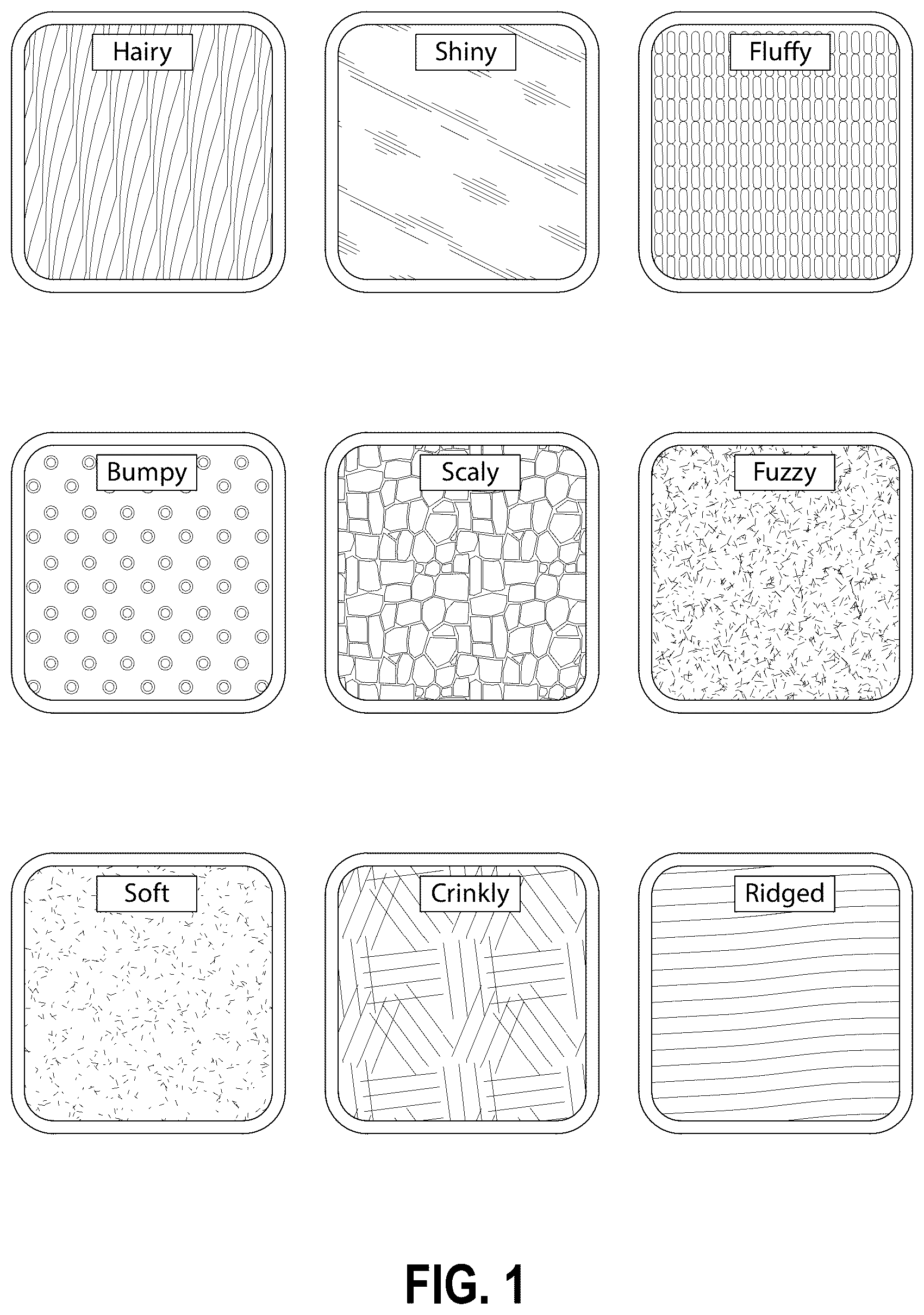 Patent USD1078079 Figure 1 – Sensory mat set