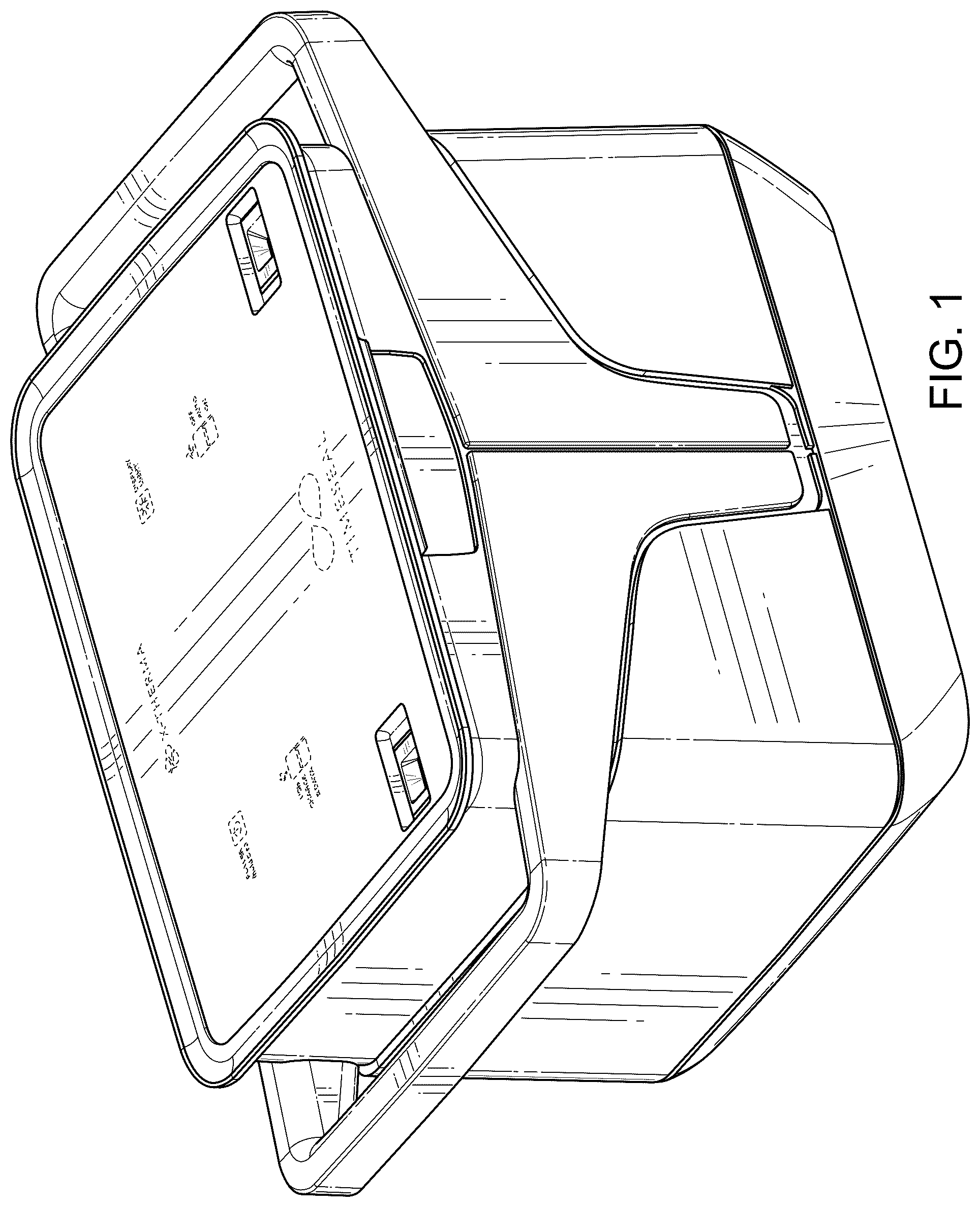 Patent USD1078083 — Organ and tissue transport device — Figure 1