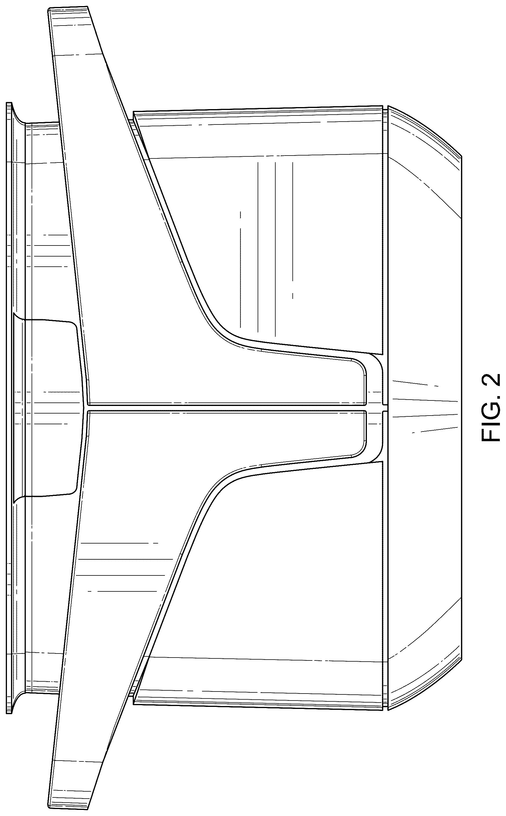 Patent USD1078083 Figure 2 – Organ and tissue transport device