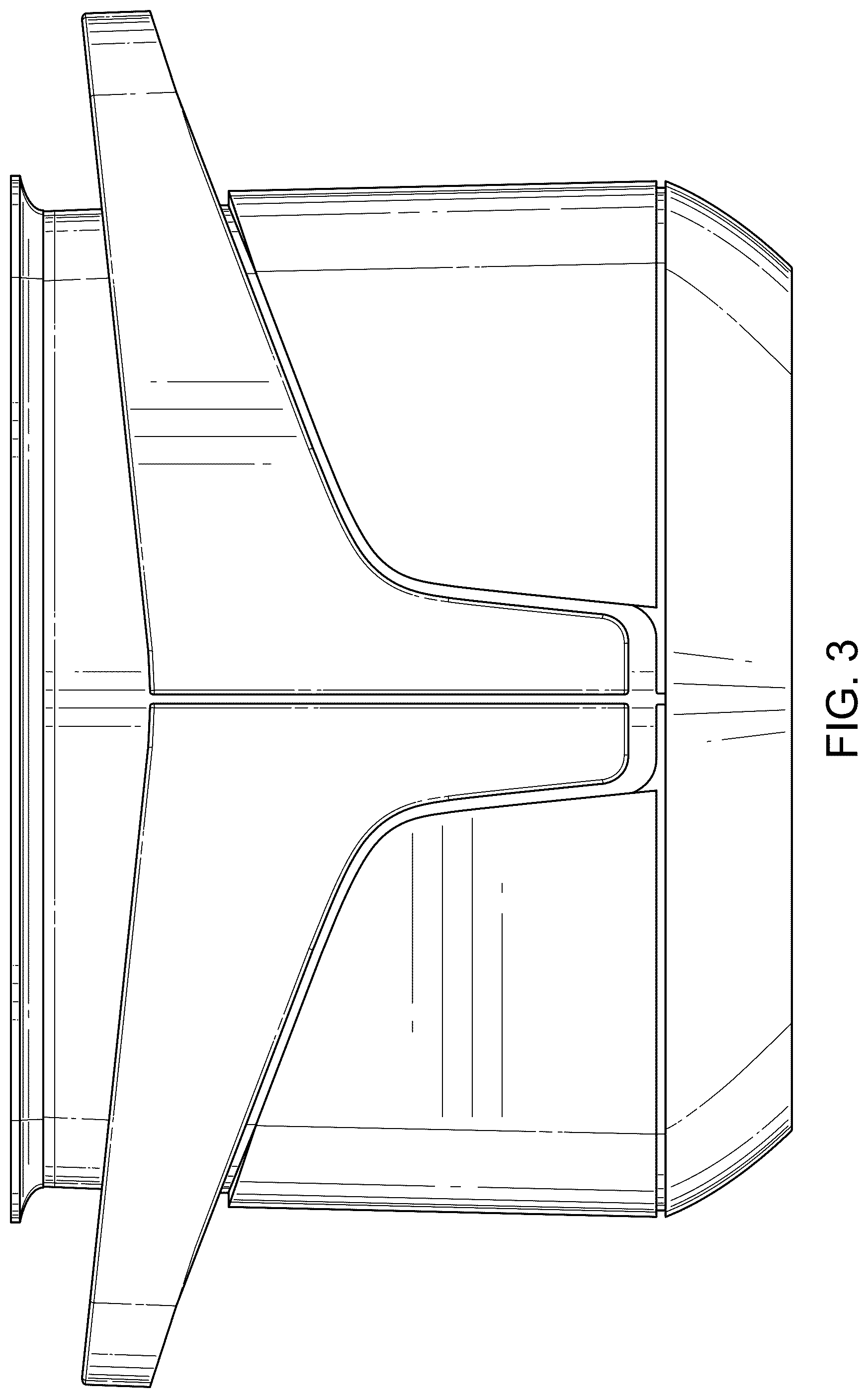 Patent USD1078083 Figure 3 – Organ and tissue transport device