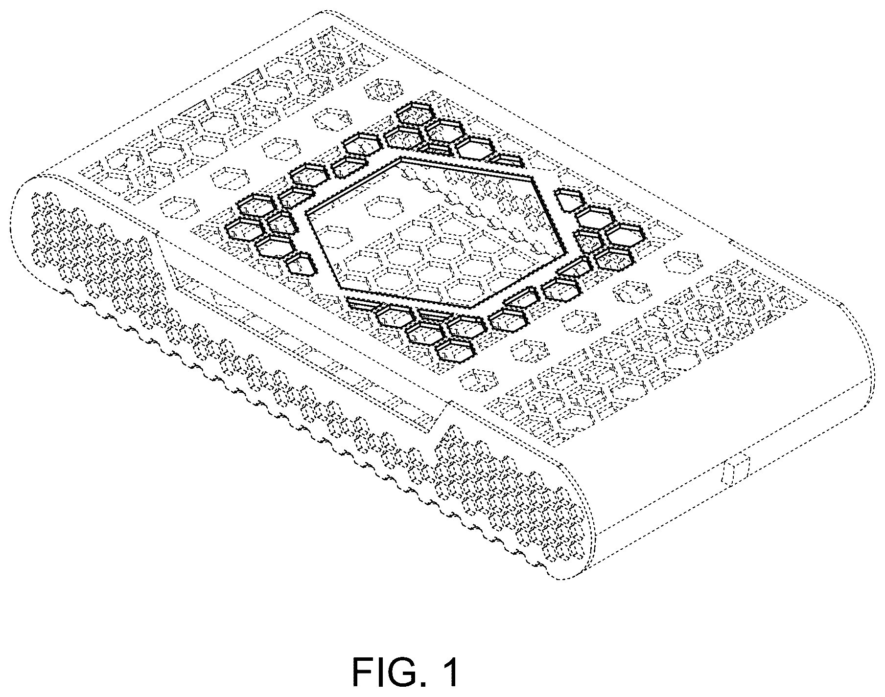 Patent USD1078084 Figure 1 – Sterilization cassette