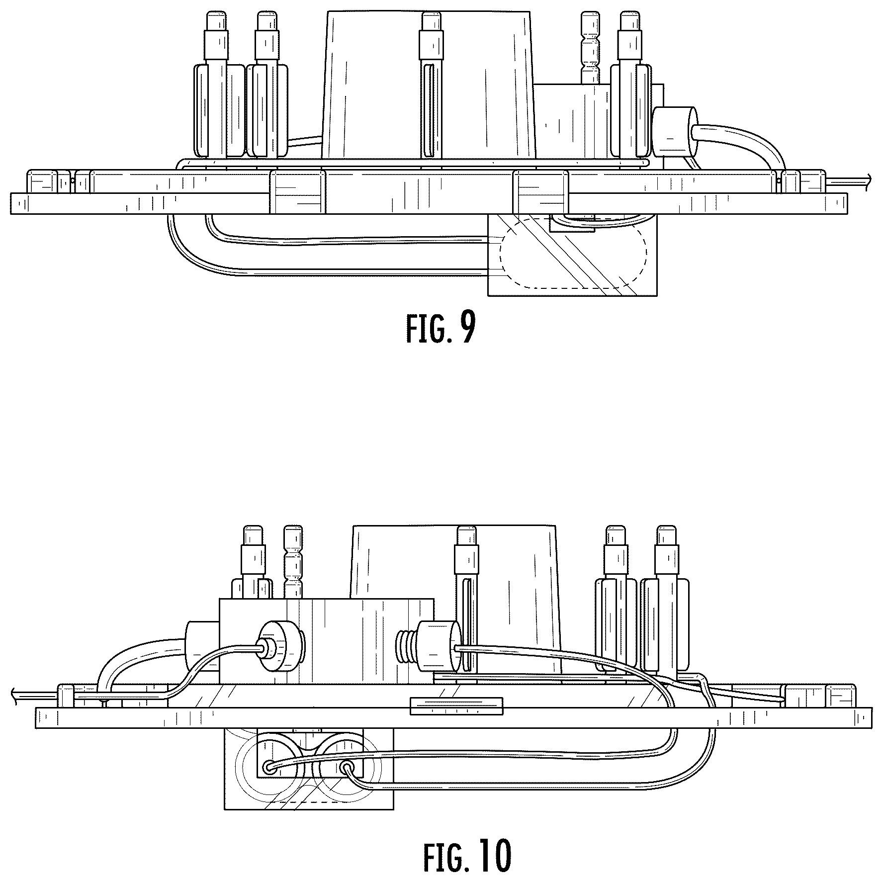 Patent USD1078086 Figure 8 – Interchangeable support for a capillary electrophoresis cartridge cassette