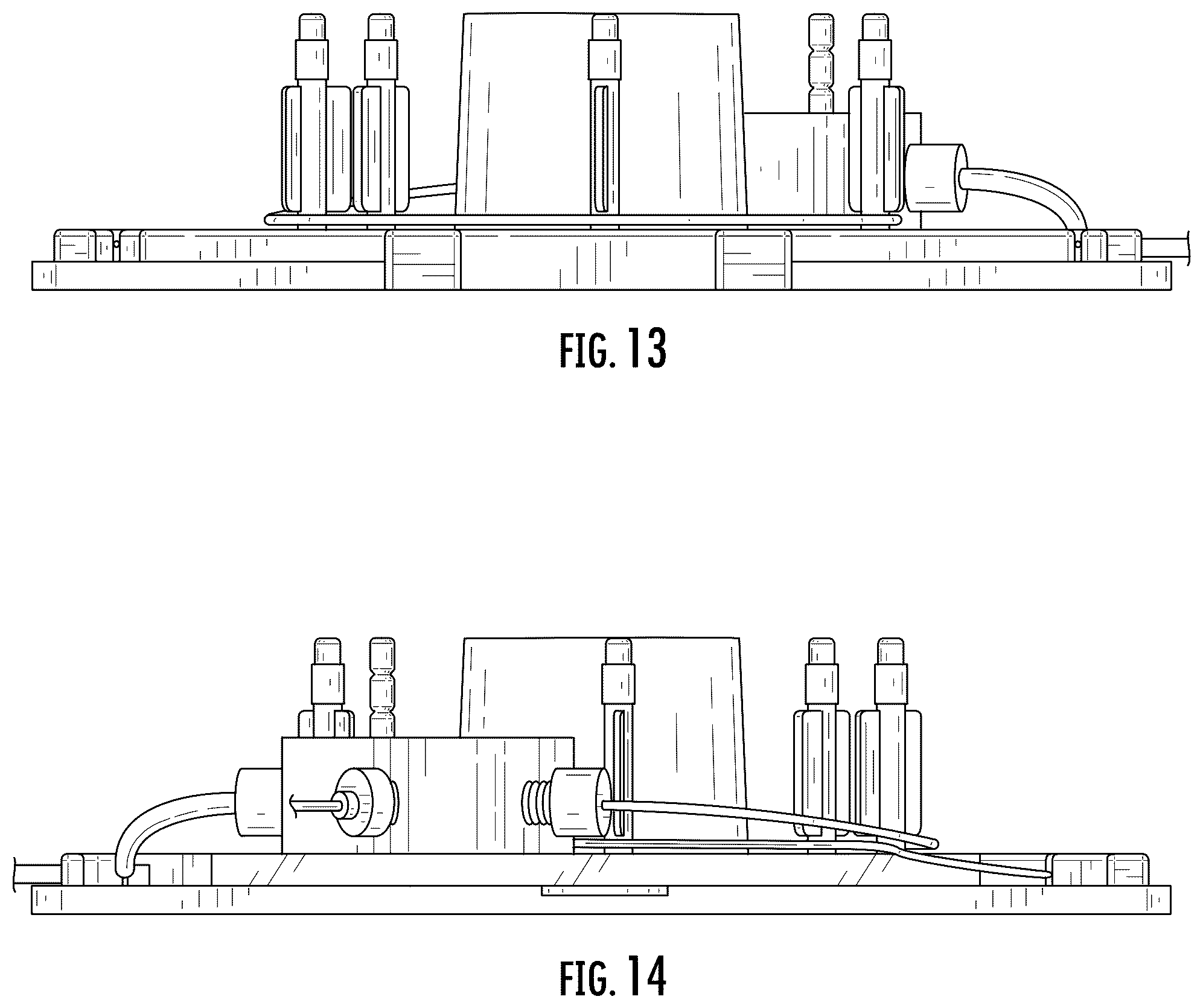 Patent USD1078086 Figure 11 – Interchangeable support for a capillary electrophoresis cartridge cassette