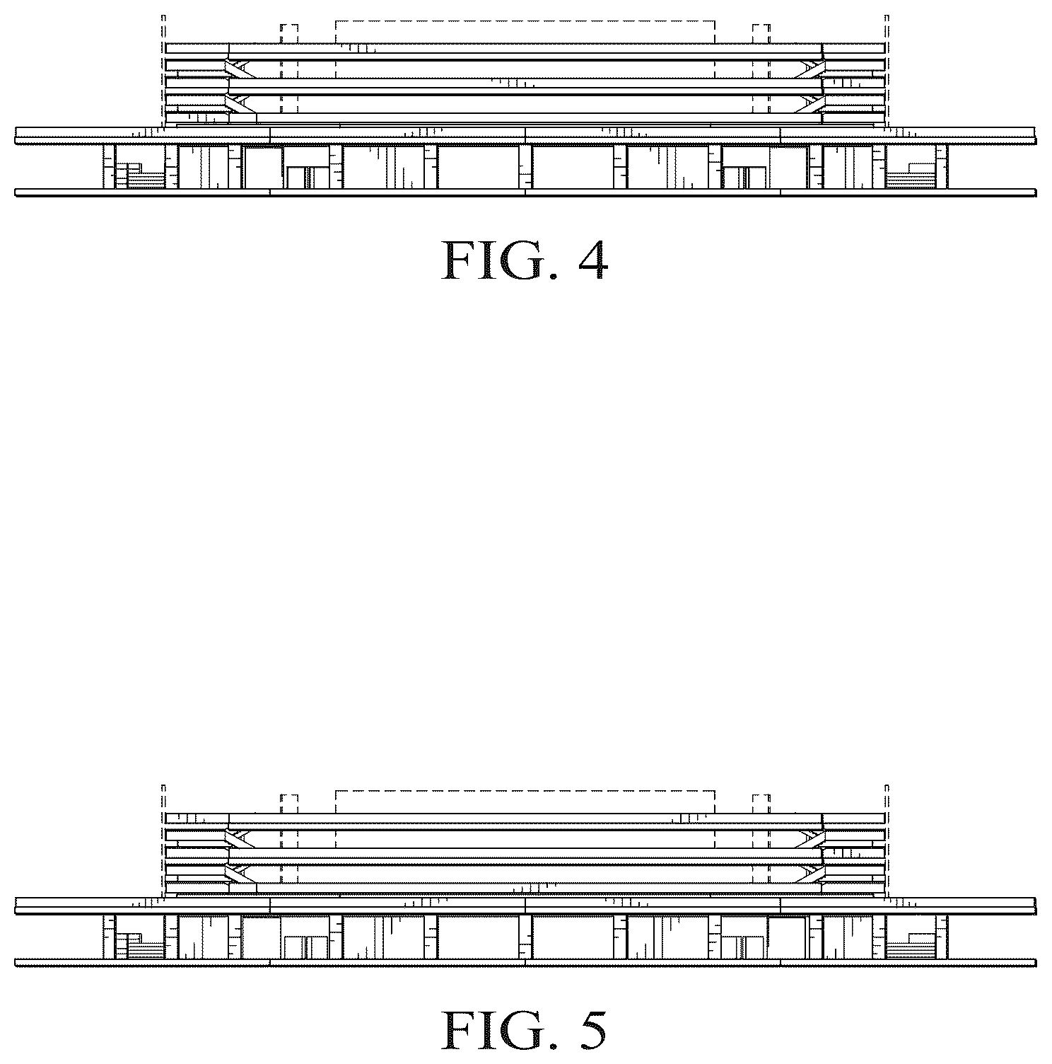 Patent USD1078095 Figure 3 – Entertainment venue with track