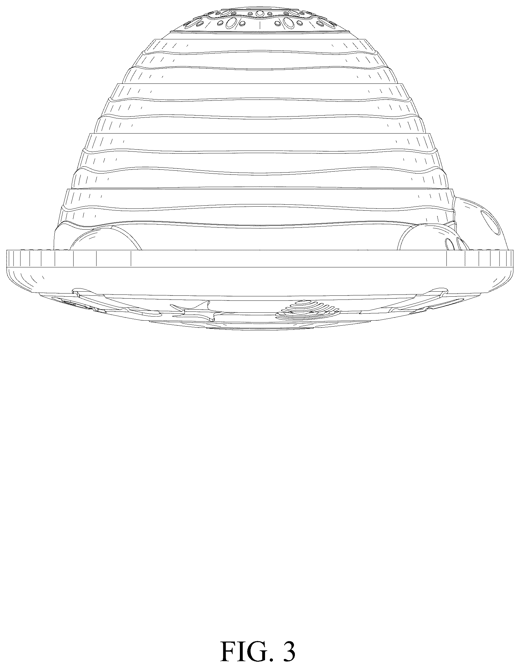 Patent USD1078096 Figure 3 – Stepping stone