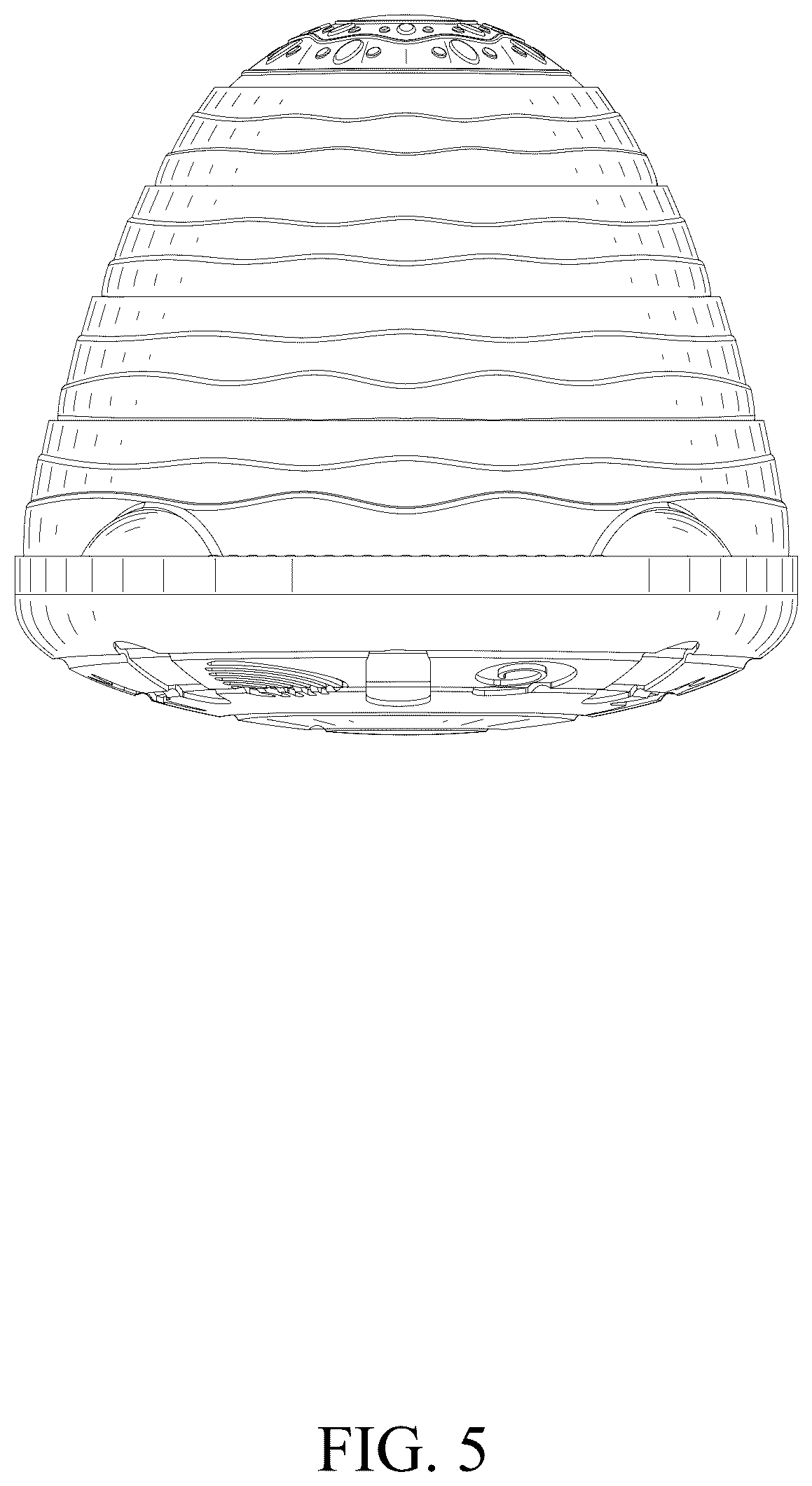 Patent USD1078096 Figure 5 – Stepping stone