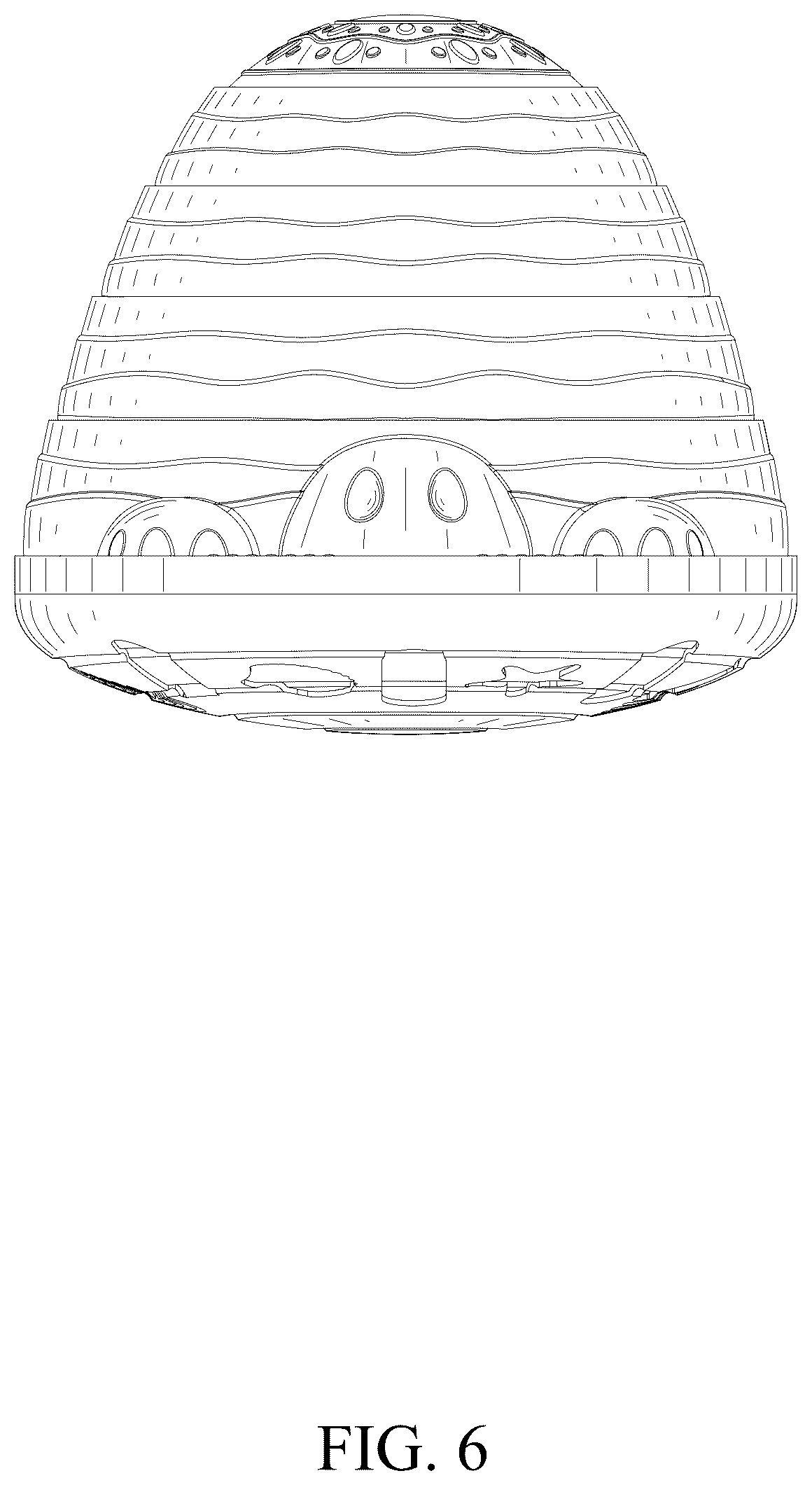 Patent USD1078096 Figure 6 – Stepping stone