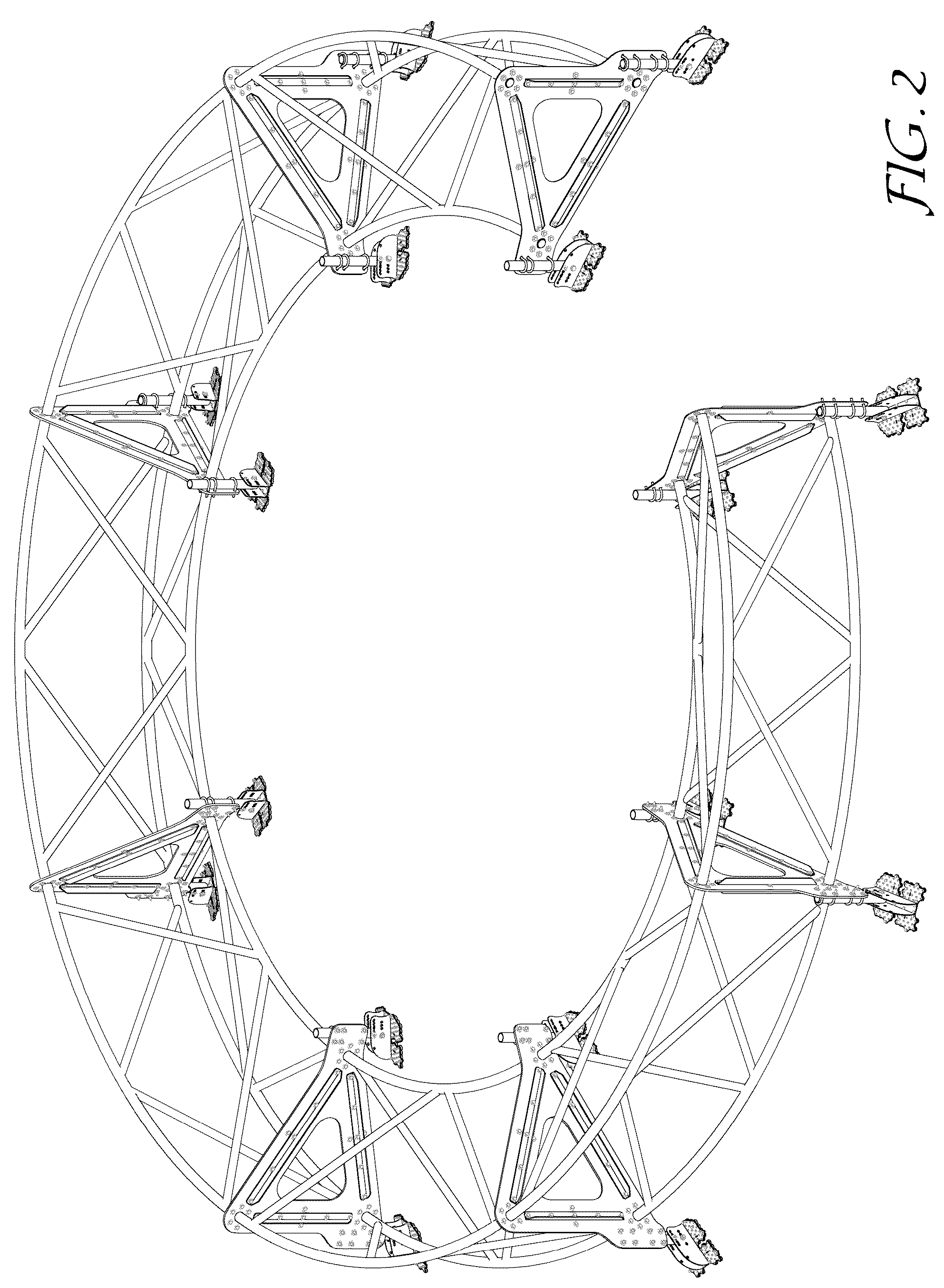 Patent USD1078097 Figure 2 – Roof corral