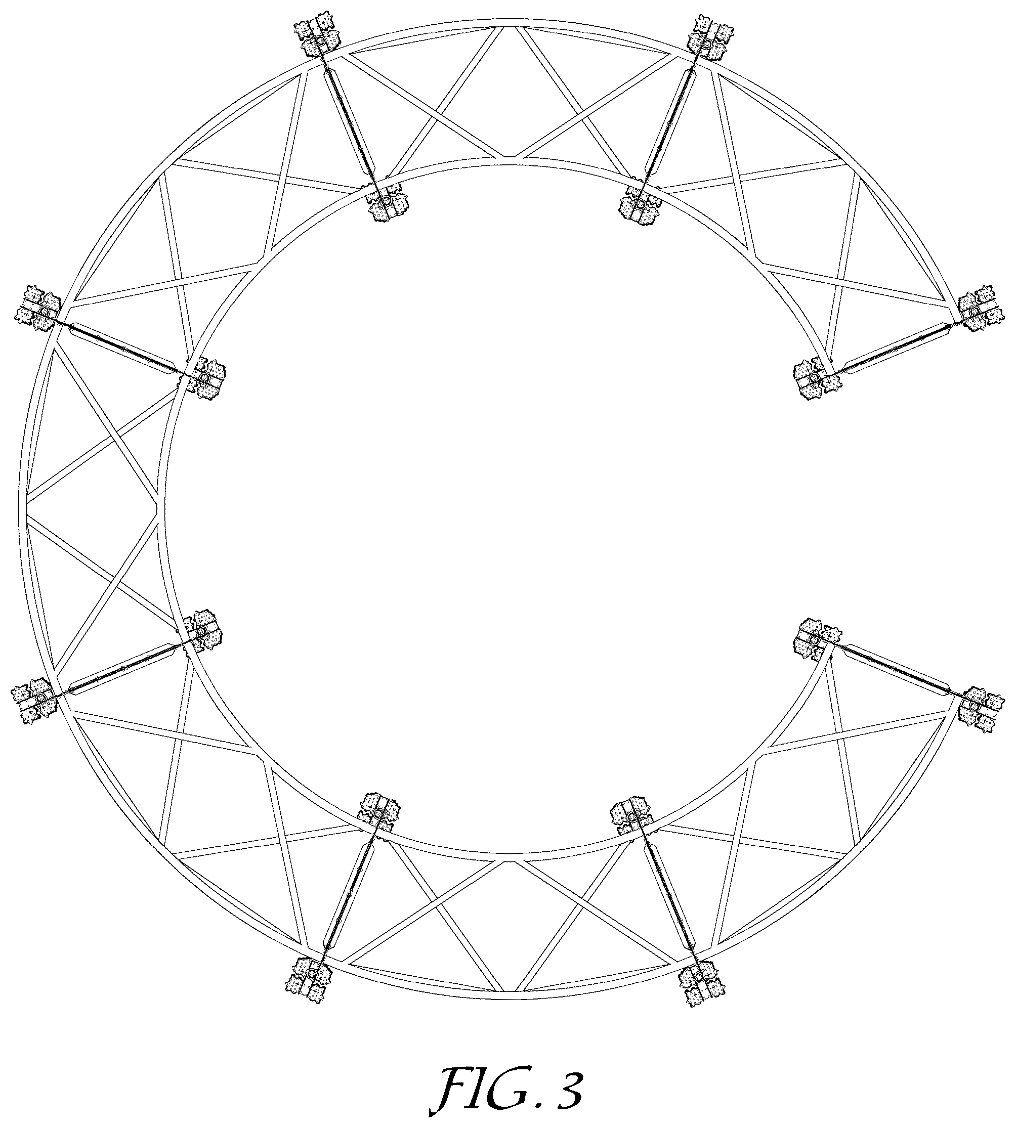 Patent USD1078097 Figure 3 – Roof corral