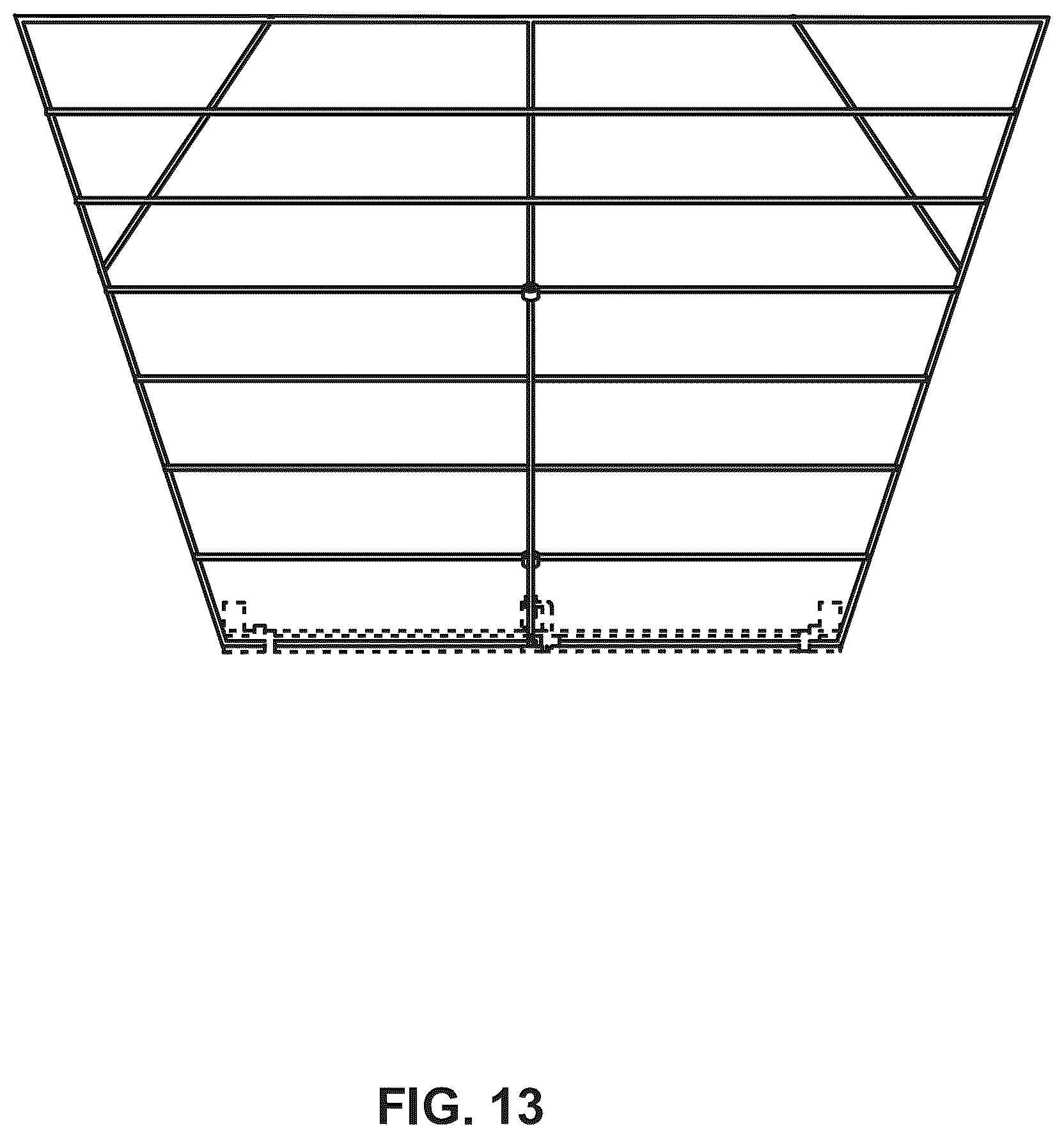 Patent USD1078098 Figure 13 – Deer rails collapsible fence
