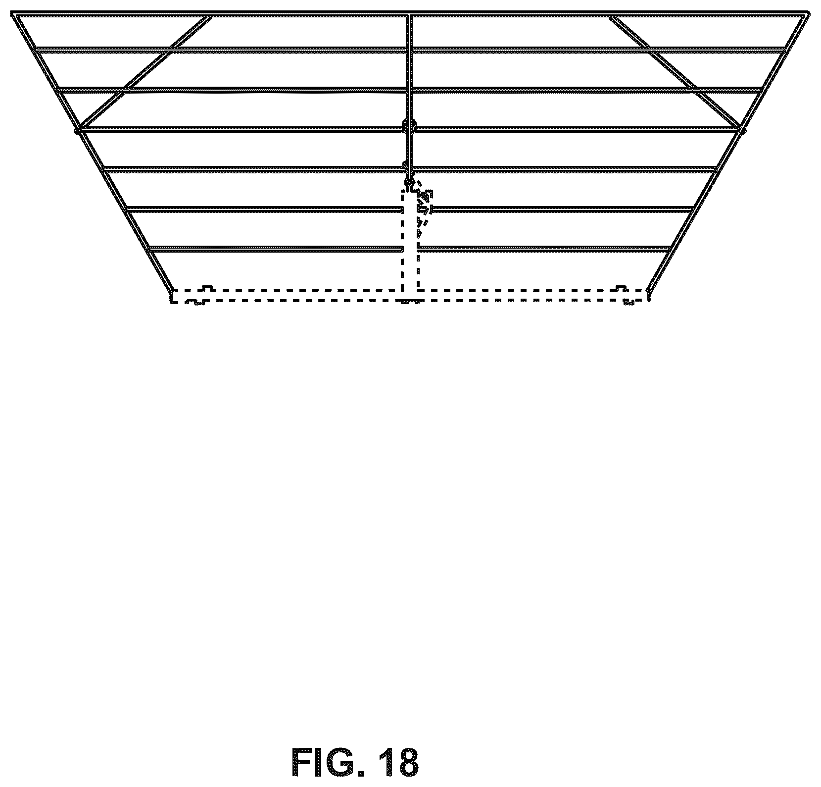 Patent USD1078098 Figure 18 – Deer rails collapsible fence