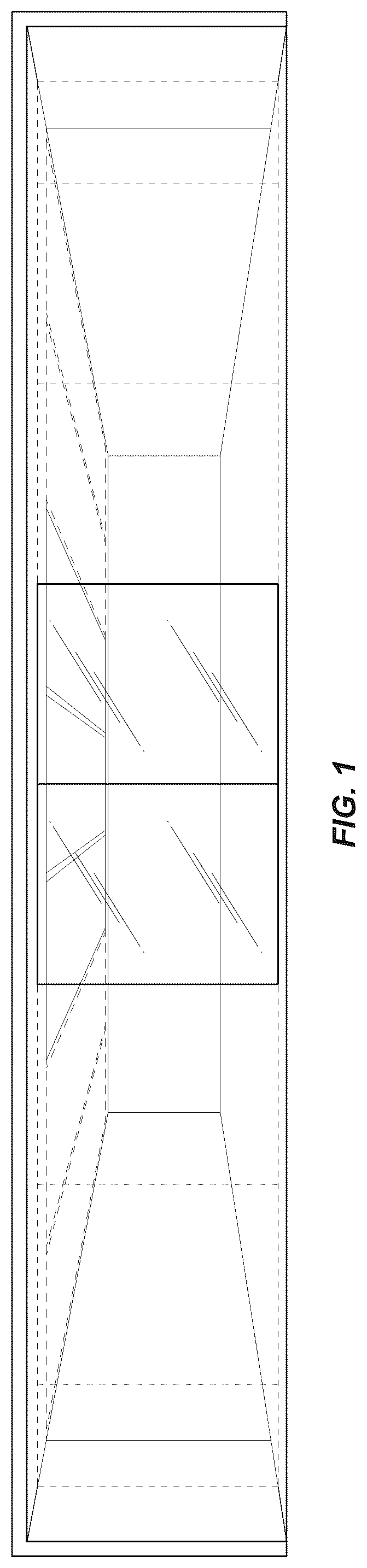 Patent USD1078099 Figure 1 – Combined doors with room