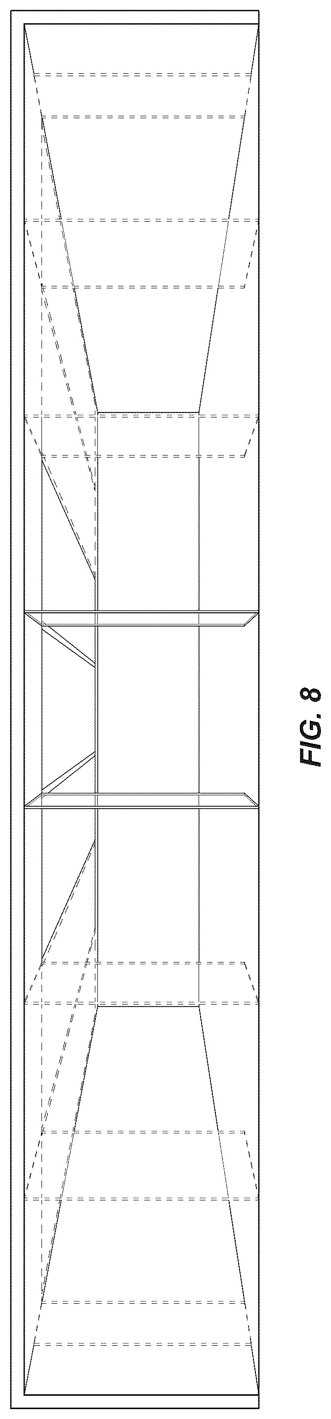 Patent USD1078099 Figure 6 – Combined doors with room