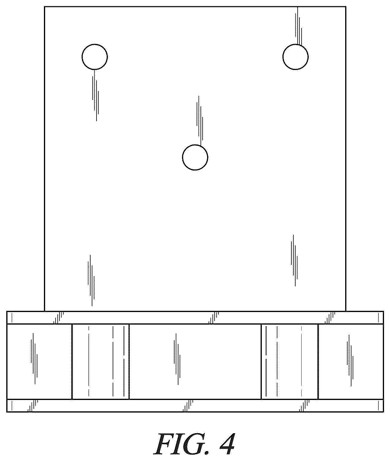 Patent USD1078107 Figure 4 – Elevated knife plate bracket