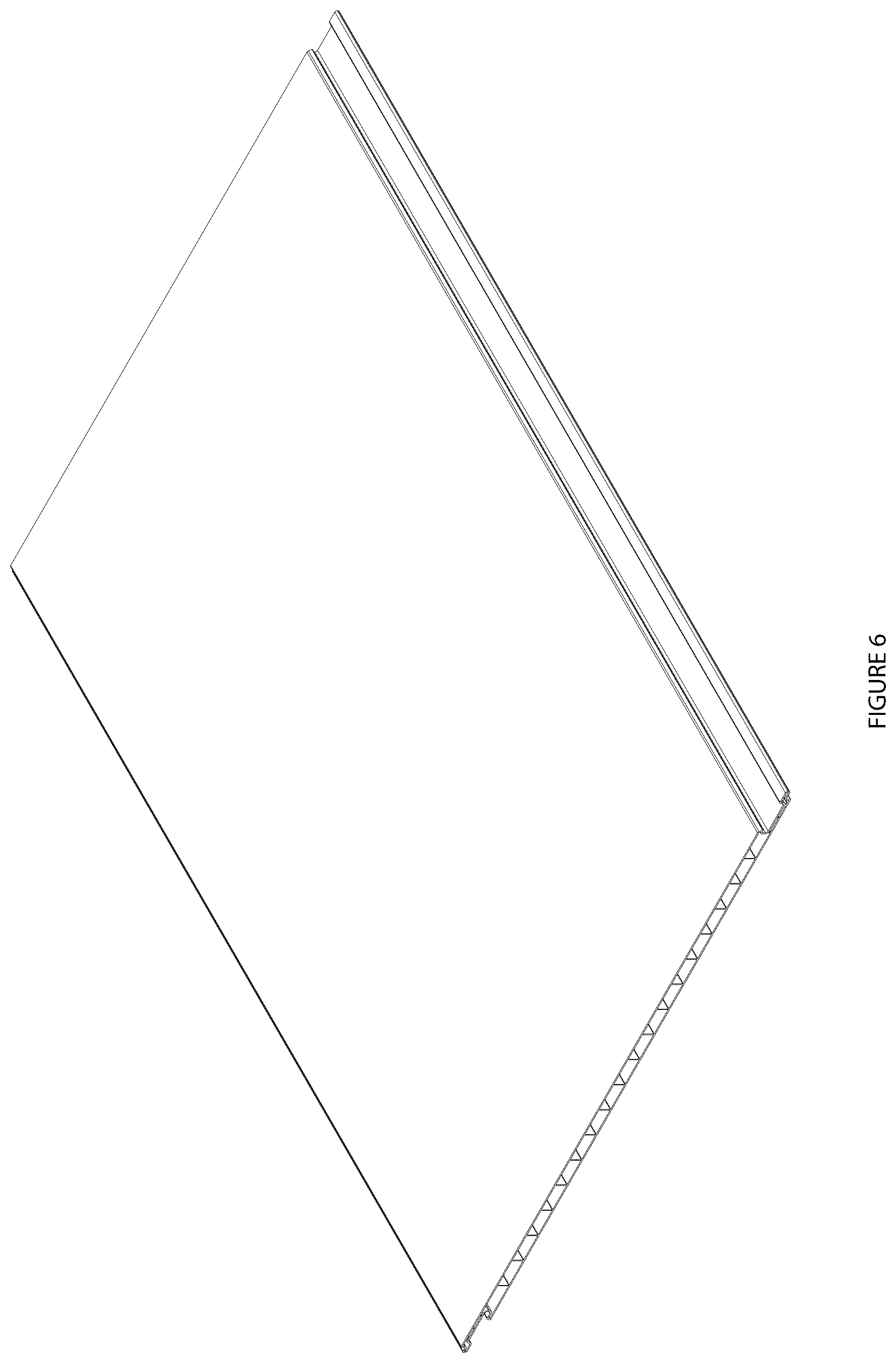 Patent USD1078108 Figure 6 – Wall/ceiling panel