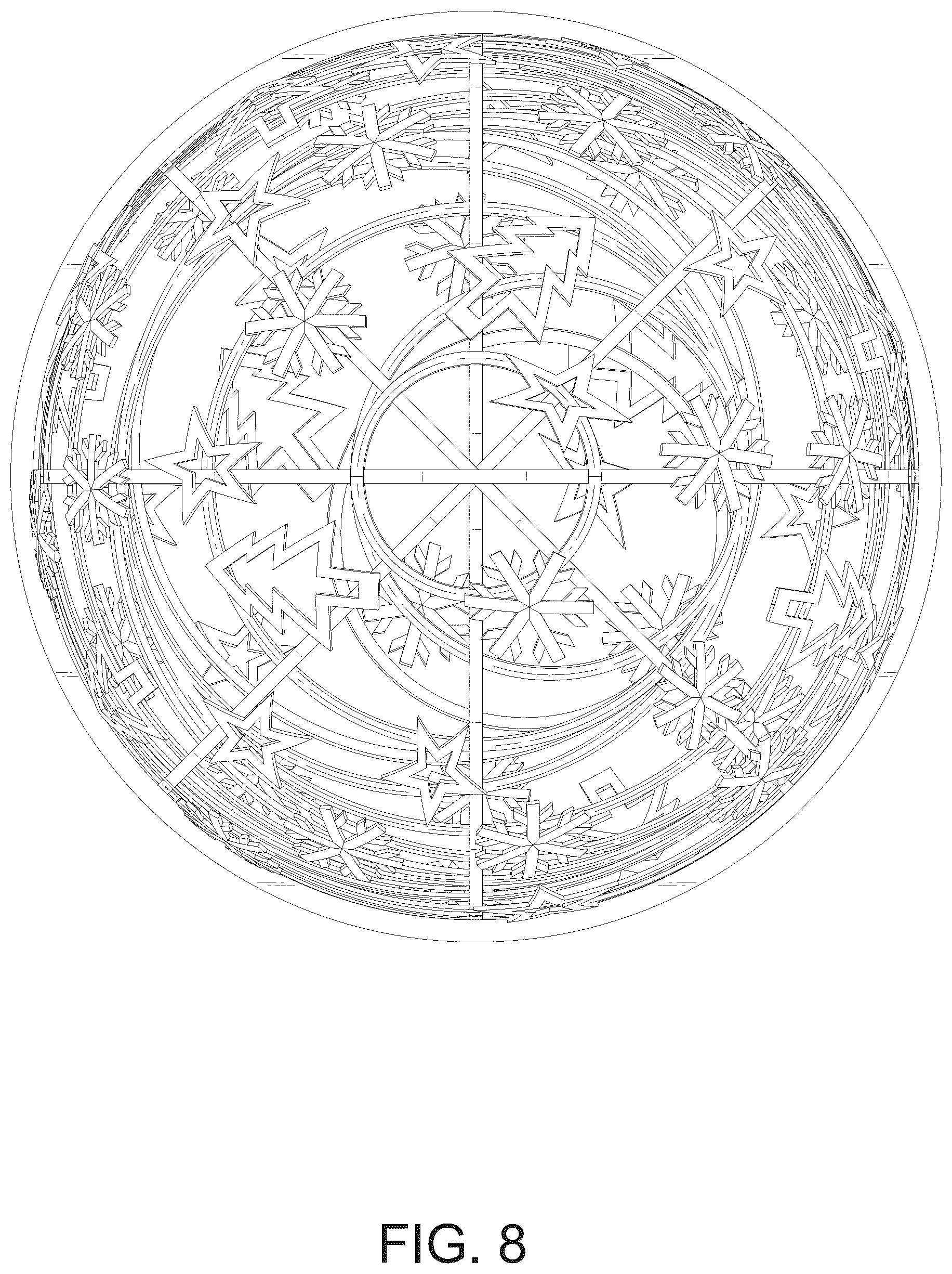 Patent USD1078110 Figure 8 – Ball light