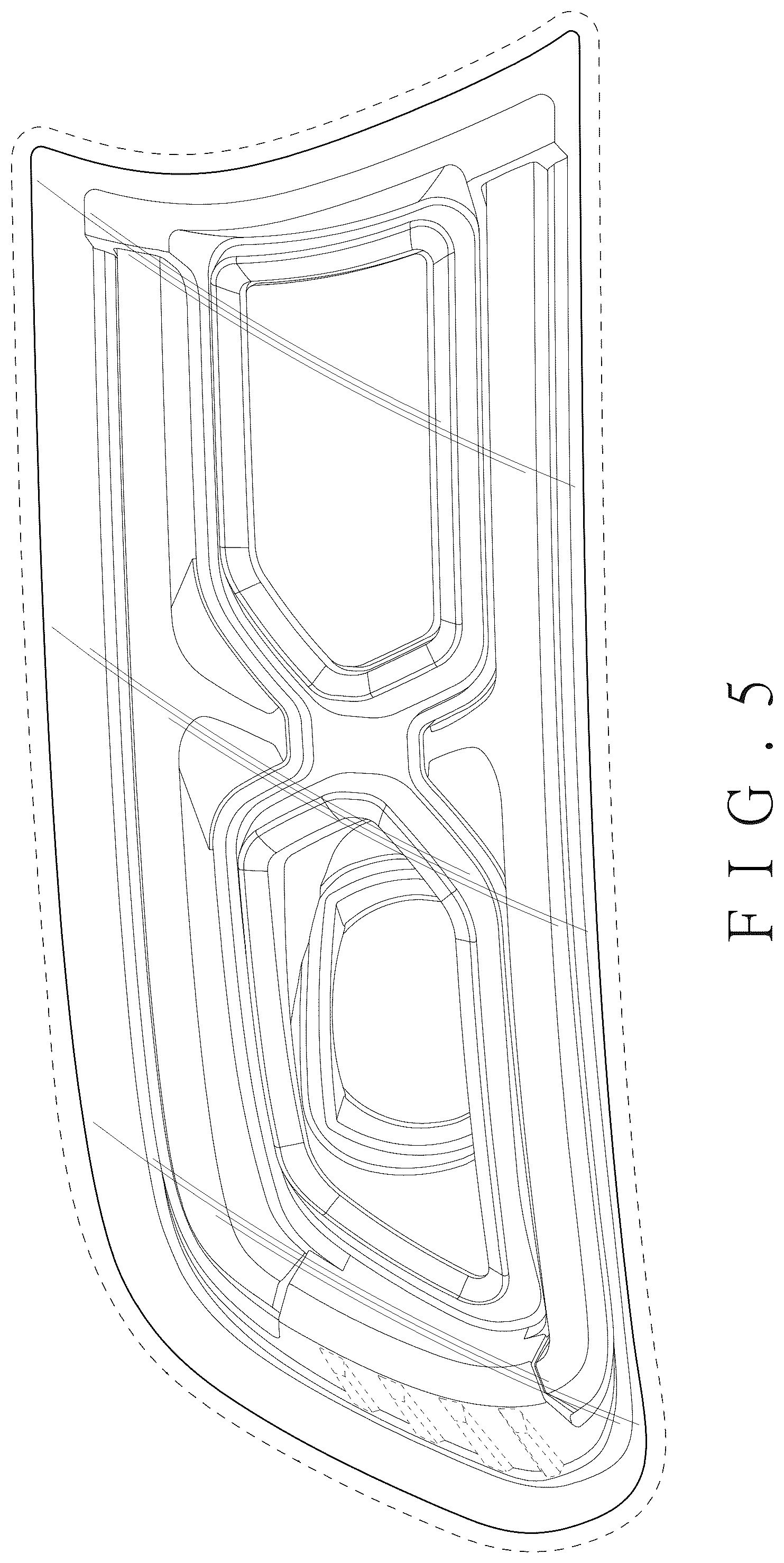 Patent USD1078112 Figure 5 – Vehicle headlight