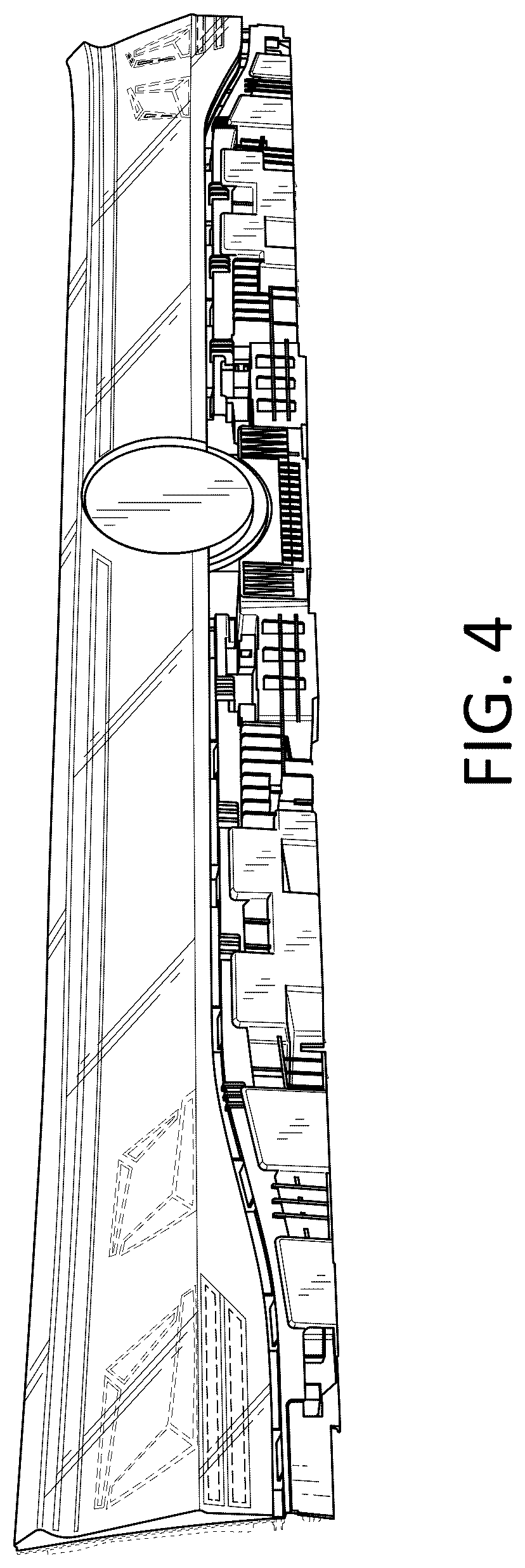 Patent USD1078113 Figure 4 – Vehicle taillight