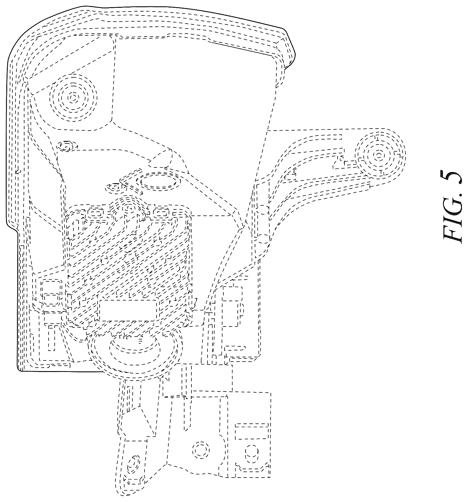 Patent USD1078114 Figure 5 – Vehicle taillamp