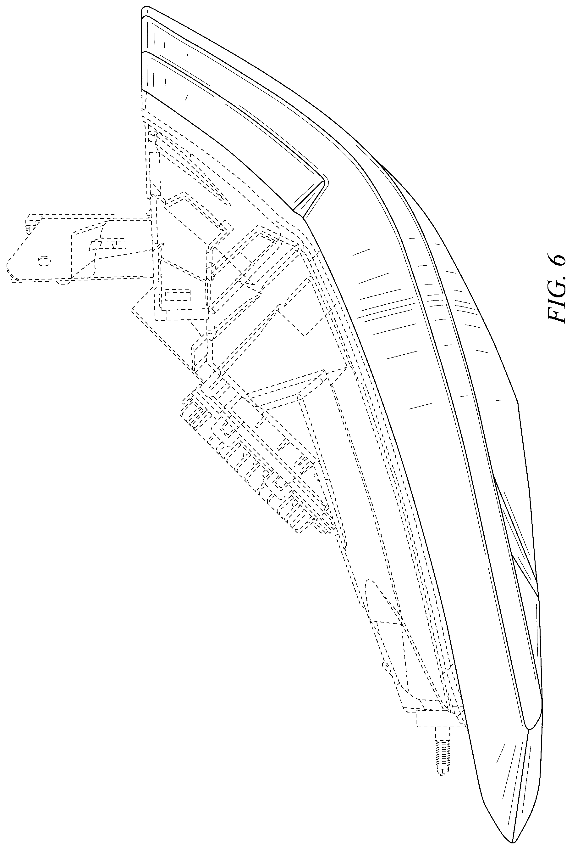 Patent USD1078114 Figure 6 – Vehicle taillamp