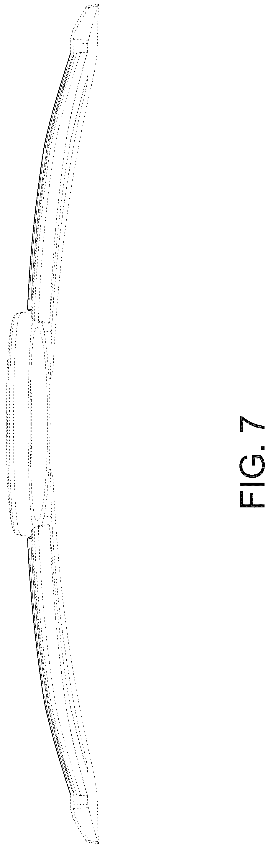 Patent USD1078116 Figure 7 – Light housing for a vehicle grille