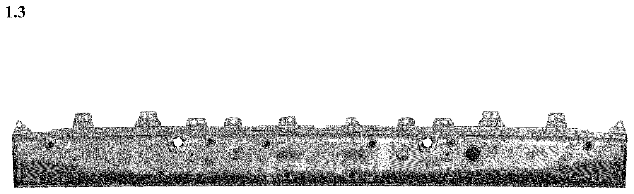 Patent USD1078117 Figure 3 – Rear combination lamp for automobile