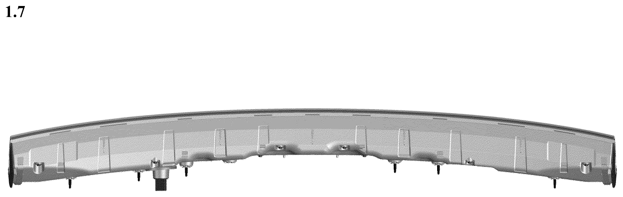 Patent USD1078117 Figure 7 – Rear combination lamp for automobile