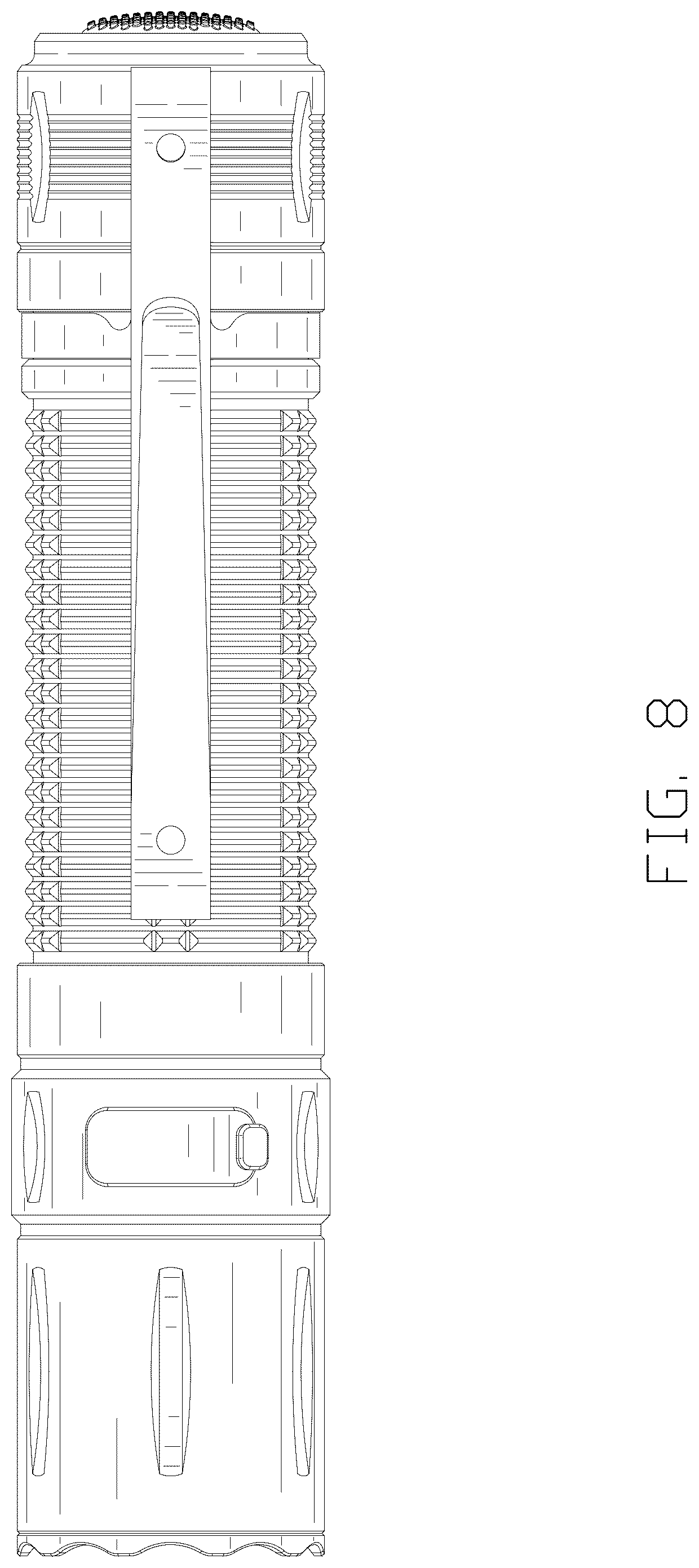 Patent USD1078119 Figure 8 – Flashlight