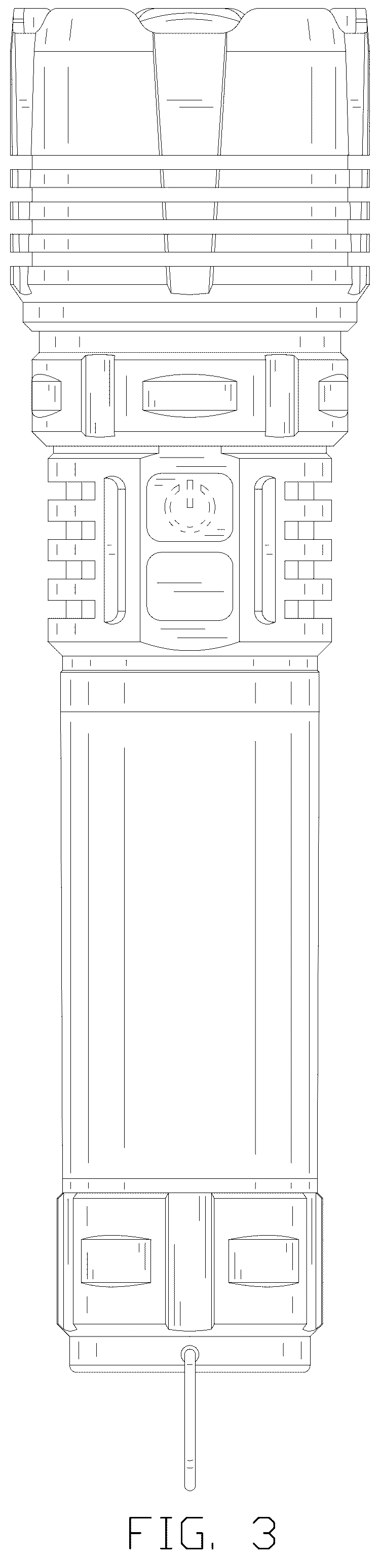 Patent USD1078120 Figure 3 – Flashlight