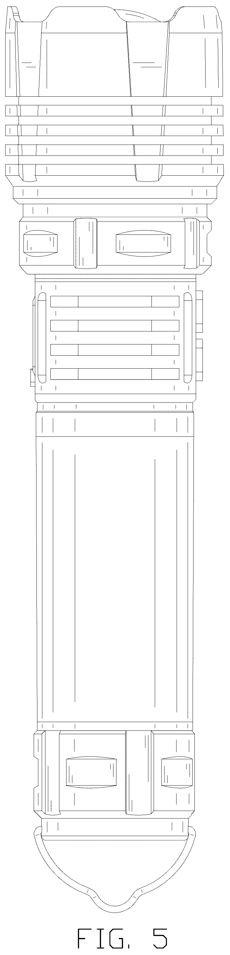Patent USD1078120 Figure 5 – Flashlight
