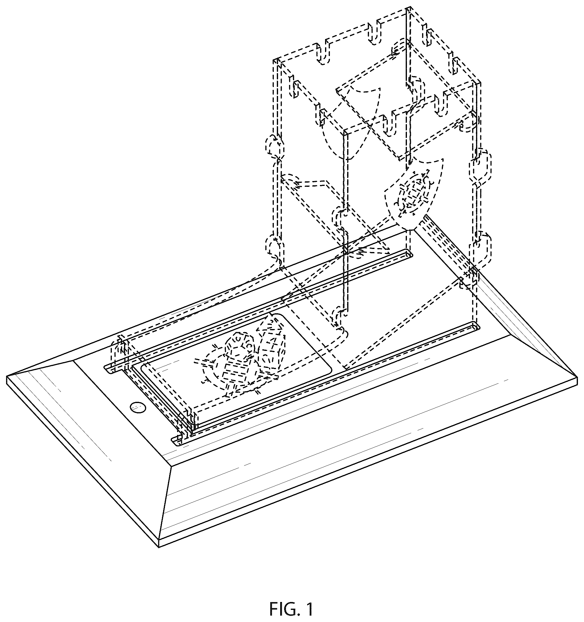 Patent USD1078121 Figure 1 – Base