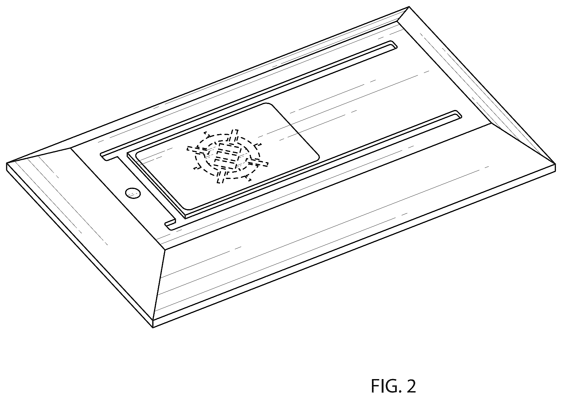 Patent USD1078121 Figure 2 – Base